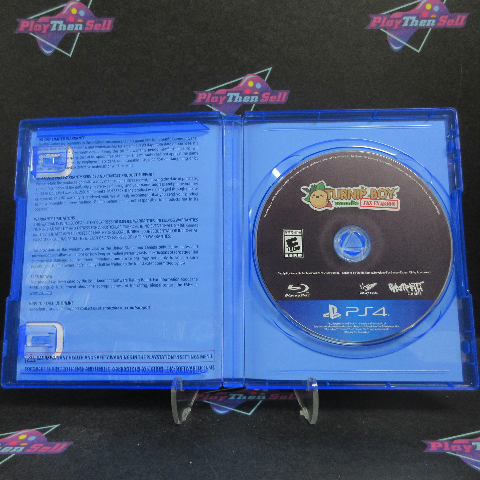 Turnip Boy Commits Tax Evasion PS4 PlayStation 4 Complete - Refurbished