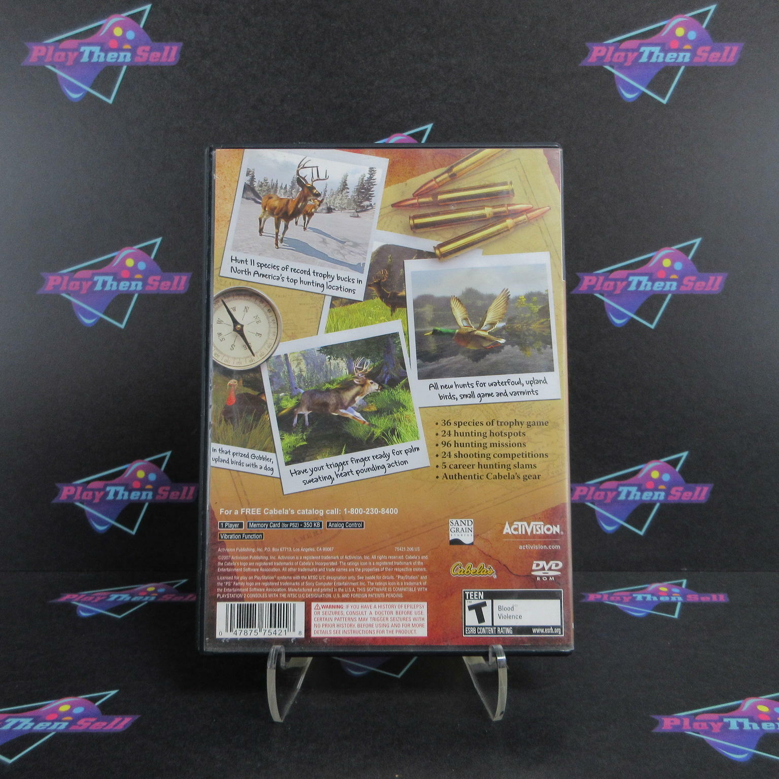 Cabela's Trophy Bucks PS2 PlayStation 2 Complete - Very Good