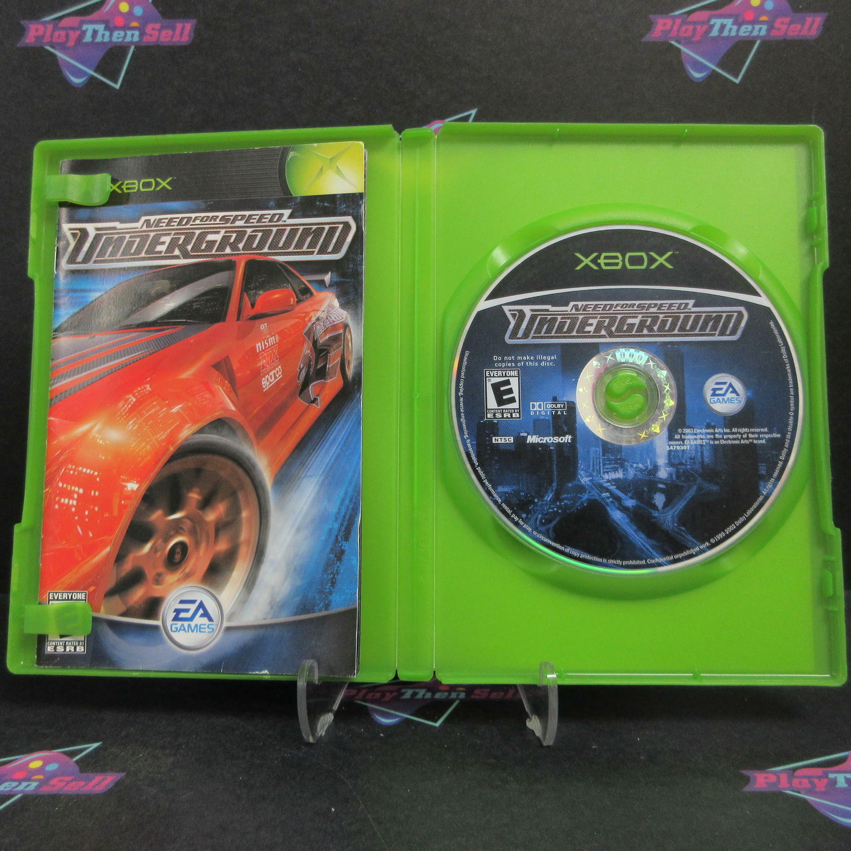 Need For Speed Underground Xbox Complete - Very Good