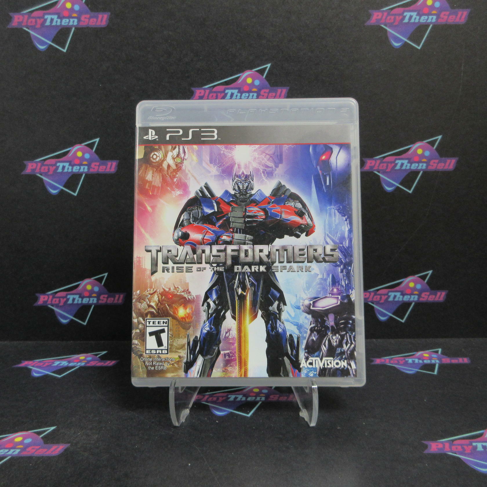 Transformers Rise of the Dark Spark PS3 PlayStation 3 Complete - Very Good