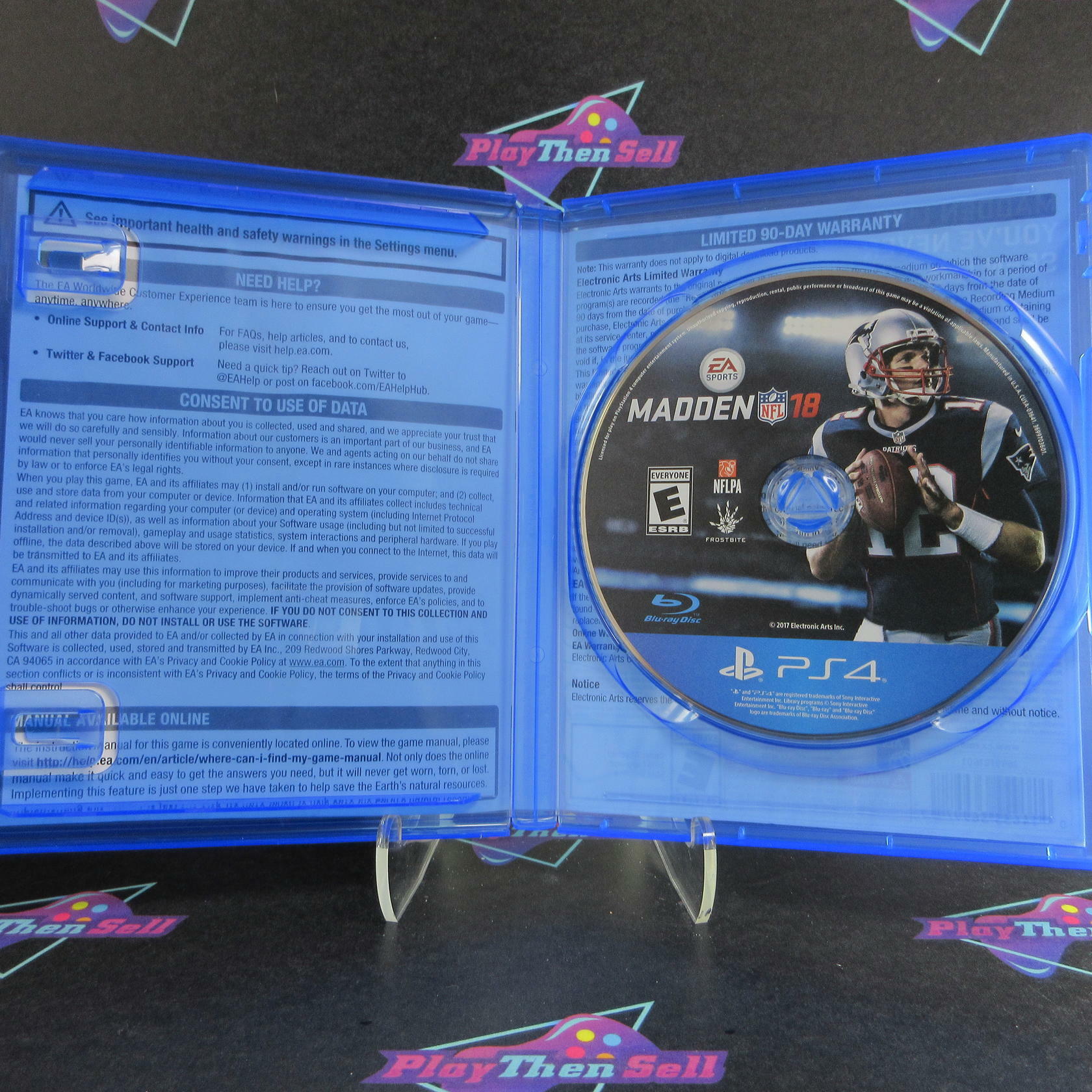 Madden NFL 18 PS4 PlayStation 4 Complete - Very Good