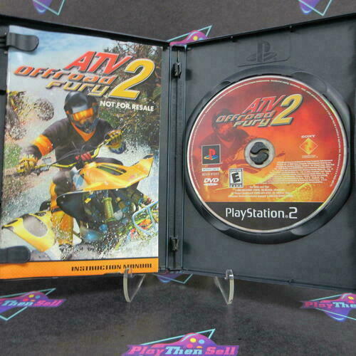 ATV Offroad Fury 2 PS2 PlayStation 2 + Reg Card Complete - Excellent