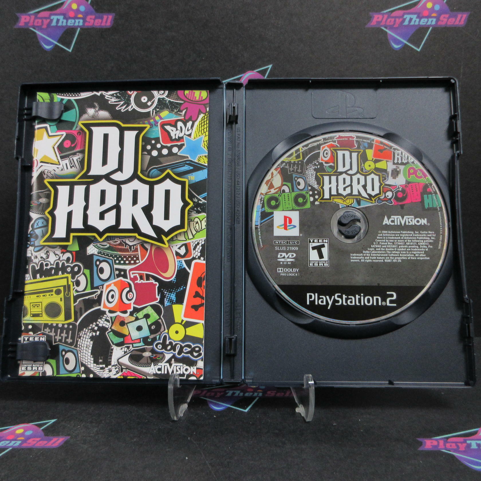 DJ Hero PS2 PlayStation 2 Complete - Excellent