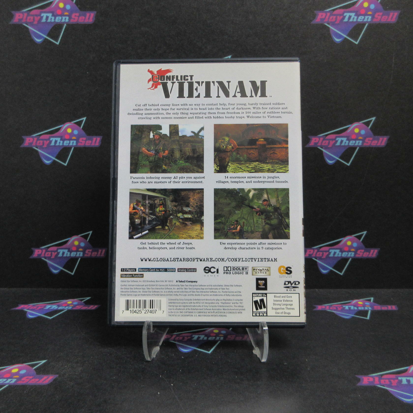 Conflict Vietnam PS2 PlayStation 2 Complete - Excellent