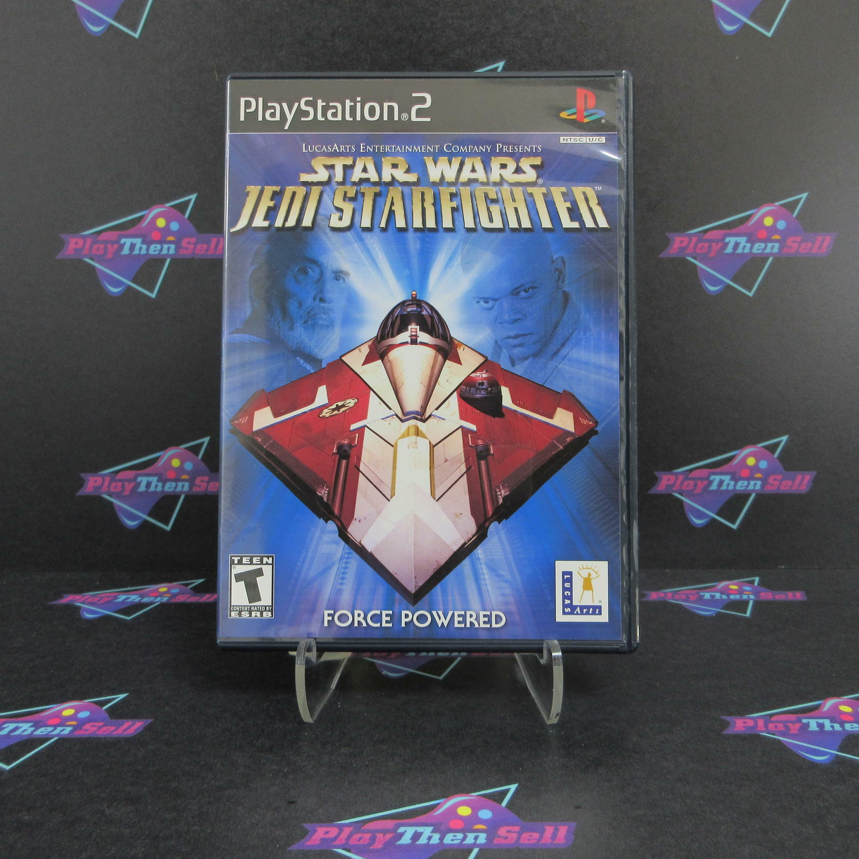 Star Wars Jedi Starfighter PS2 PlayStation 2 + Reg Card Complete - Excellent