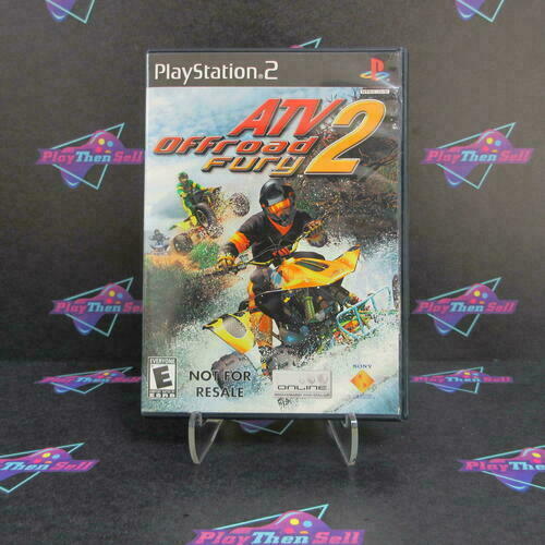 ATV Offroad Fury 2 PS2 PlayStation 2 + Reg Card Complete - Excellent