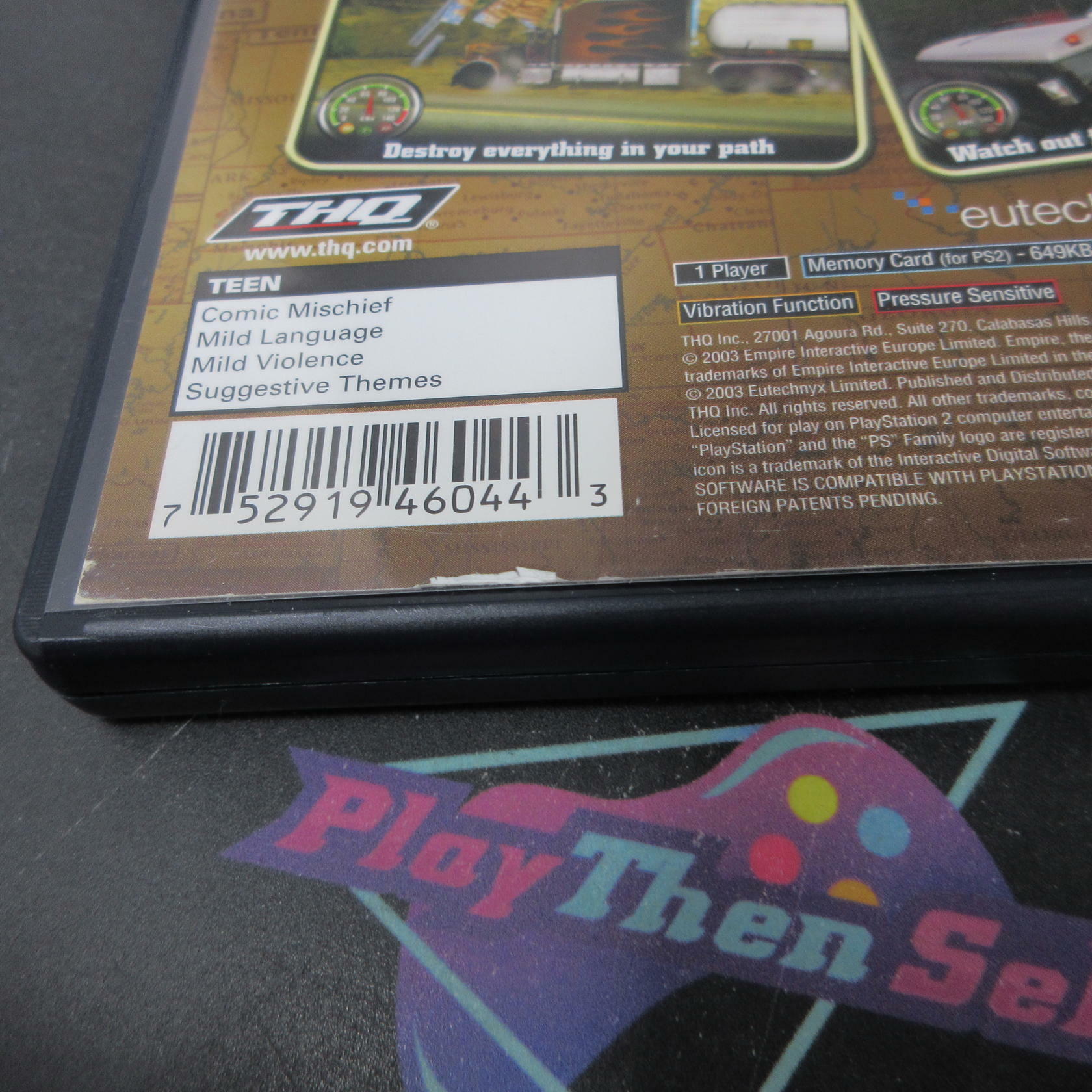 Big Mutha Truckers PS2 PlayStation 2 Complete - Very Good
