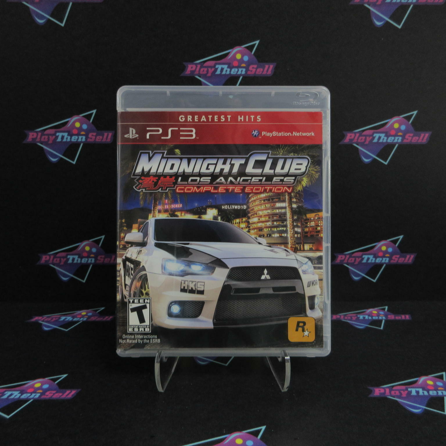 Midnight Club Los Angeles Complete Edition PS3 PlayStation 3 GH Complete - Excellent
