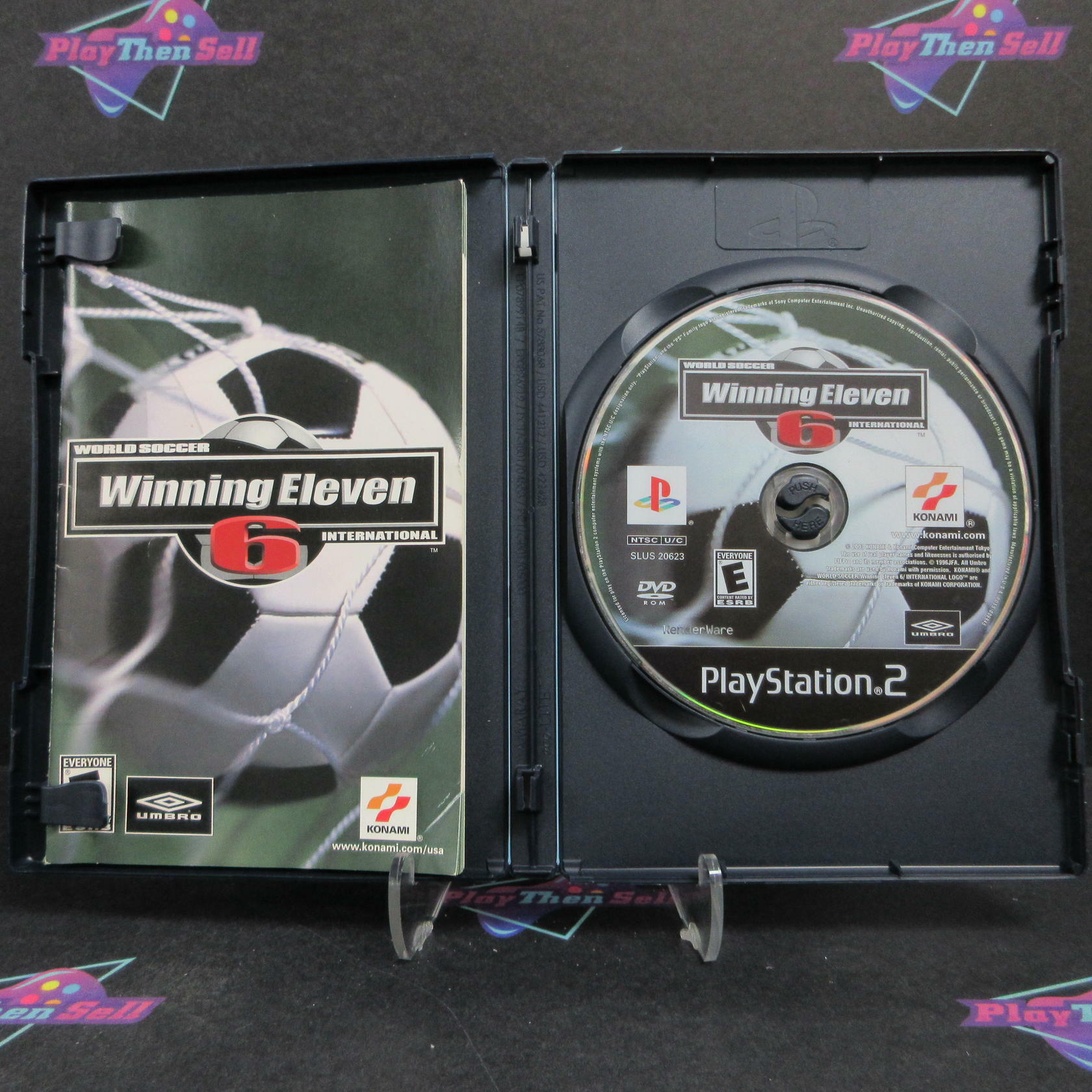 World Soccer Winning Eleven 6 International PS2 PlayStation 2 CIB - Excellent