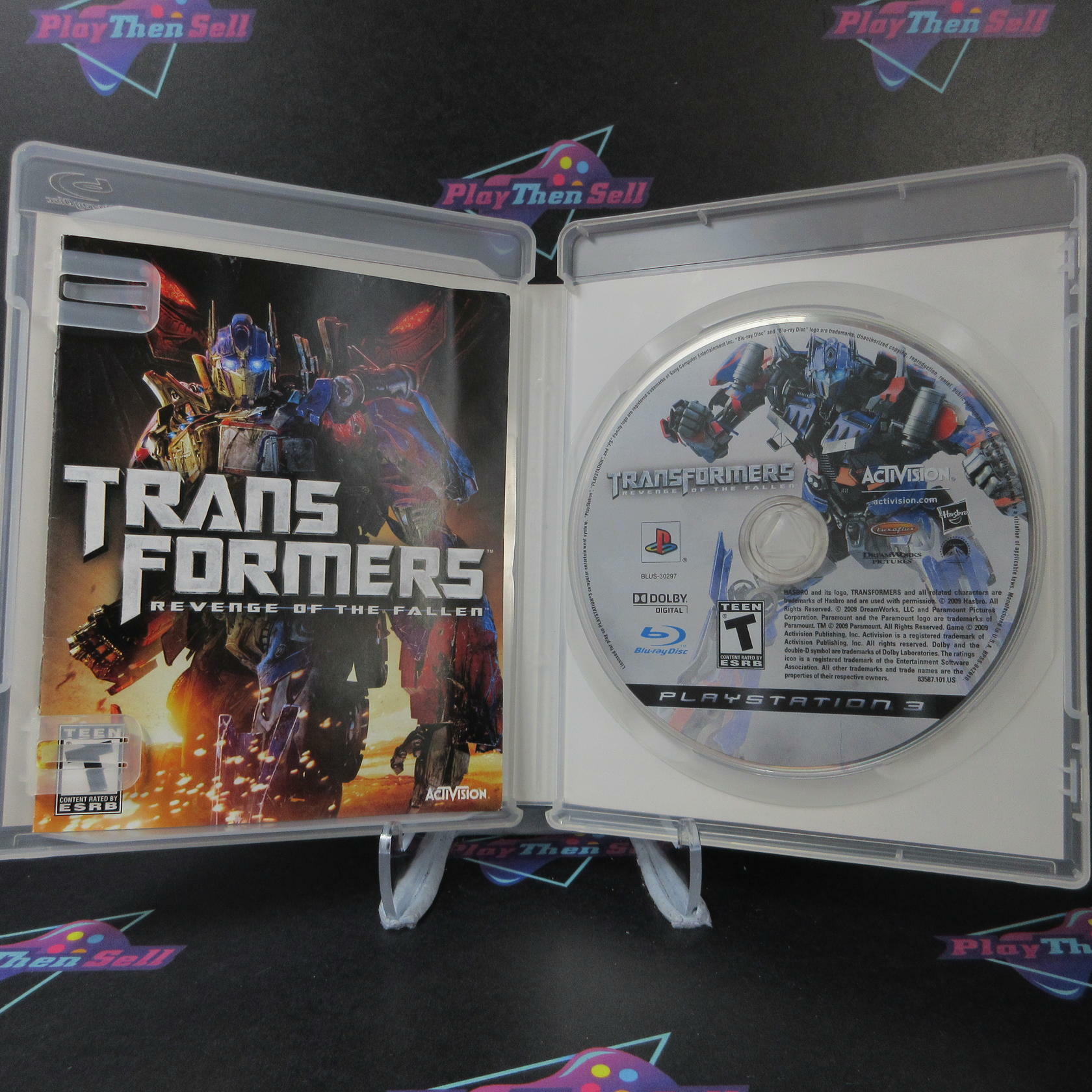 Transformers Revenge of the Fallen PS3 PlayStation 3 Complete - Very Good