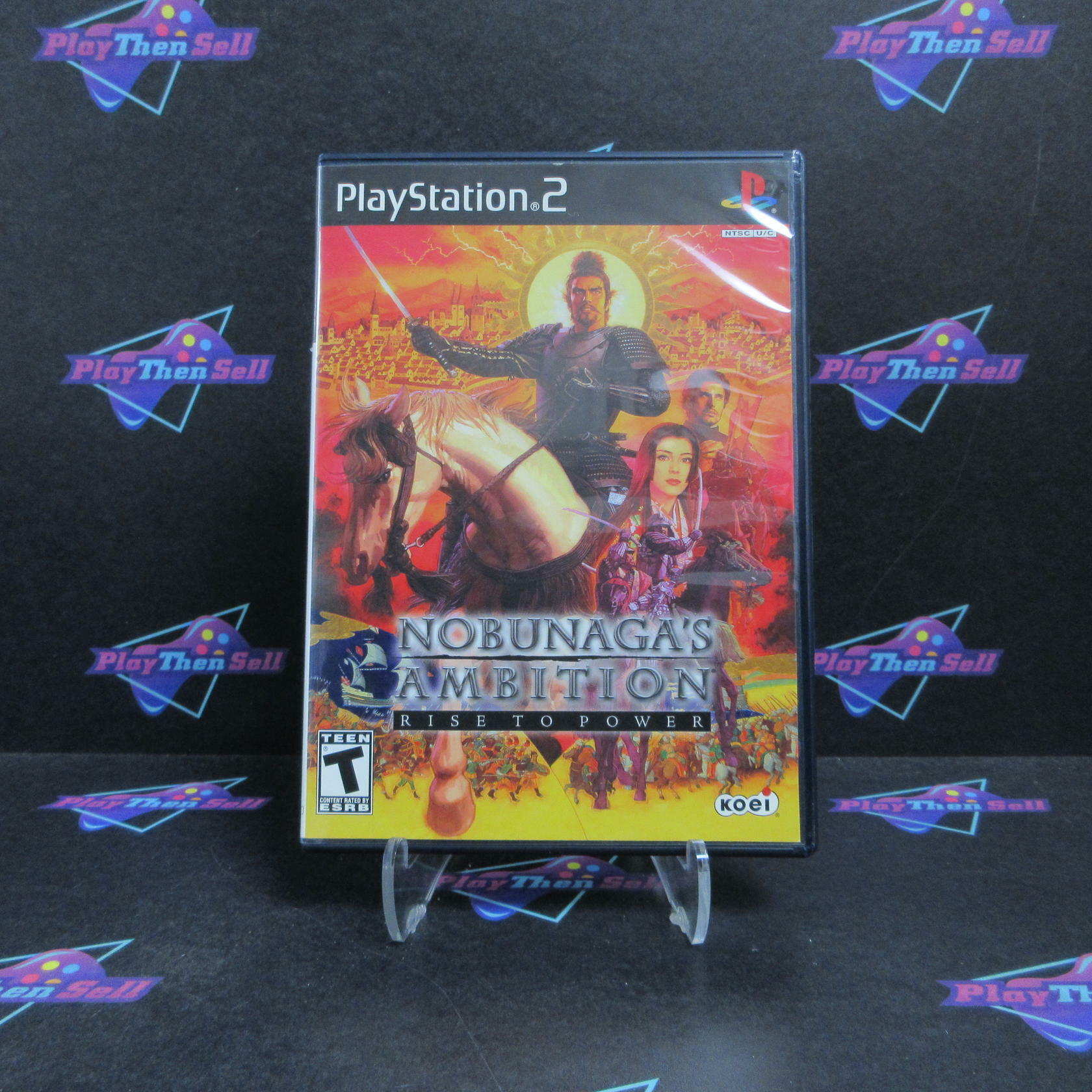 Nobunaga's Ambition Rise to Power PS2 PlayStation 2 Complete - Excellent