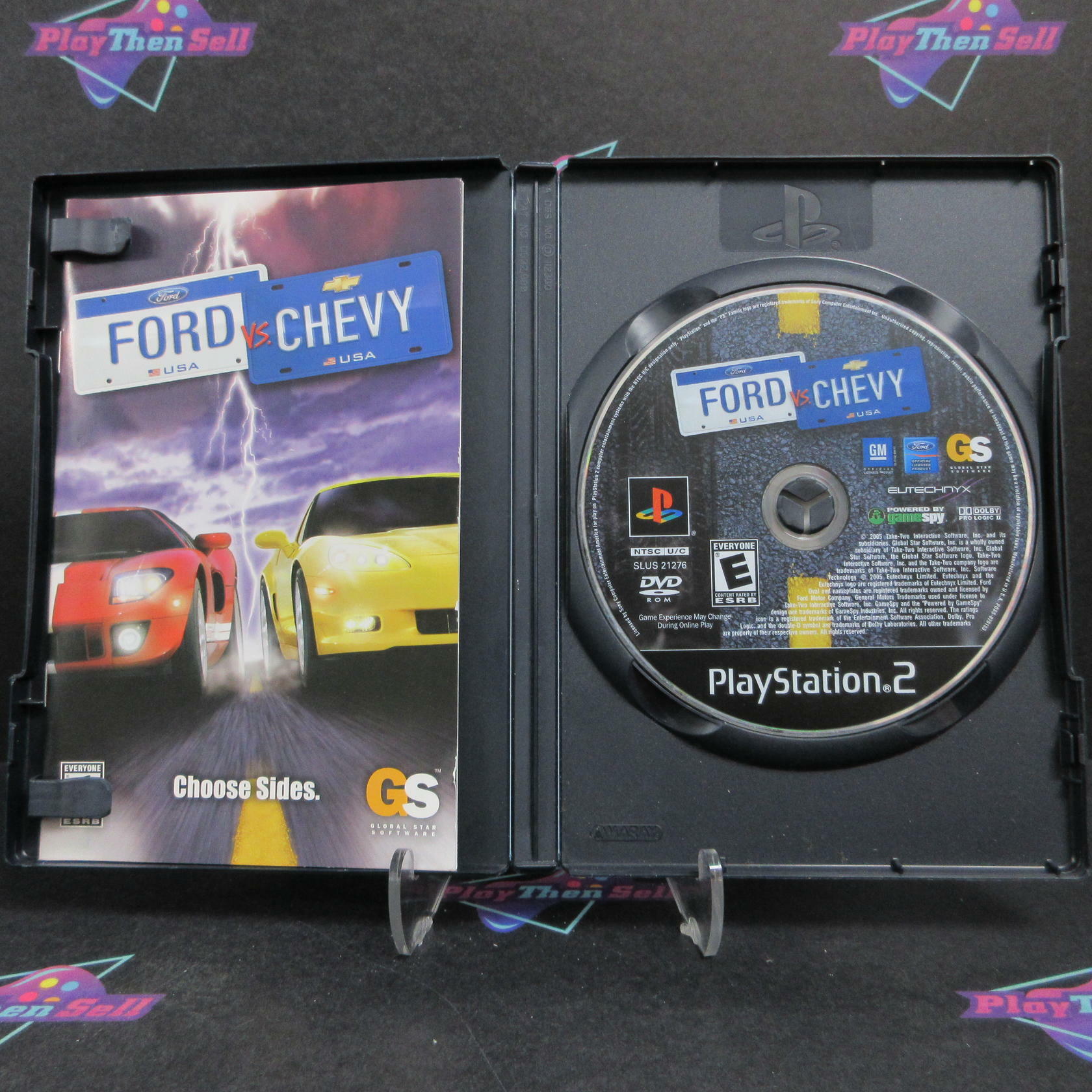 Ford Vs Chevy PS2 PlayStation 2 Complete - Very Good