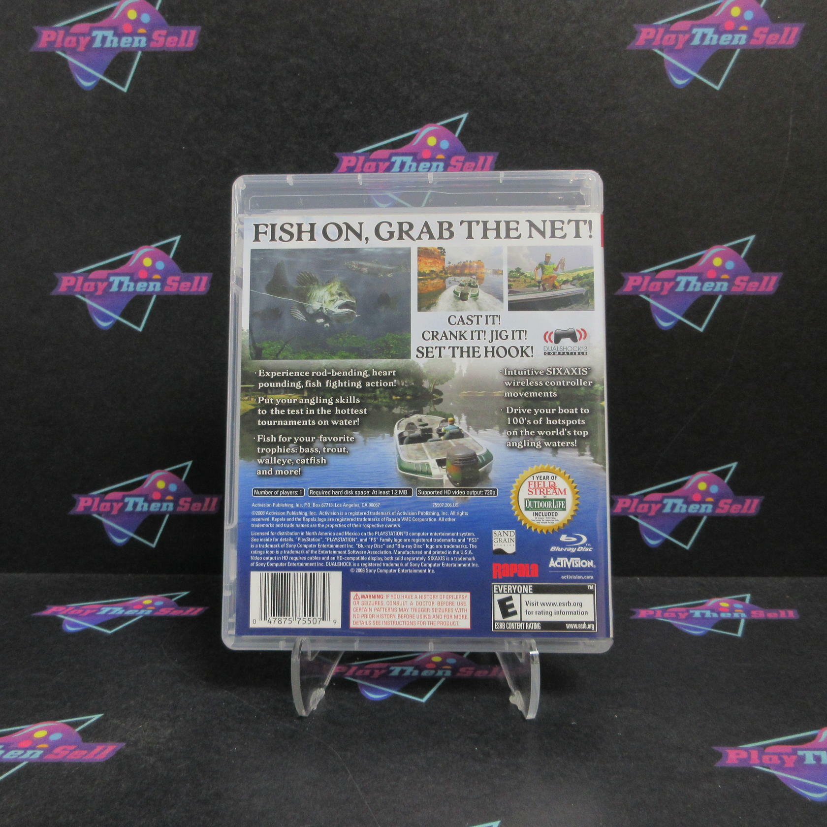 Rapala Fishing Frenzy 2009 PS3 PlayStation 3 Complete - Excellent