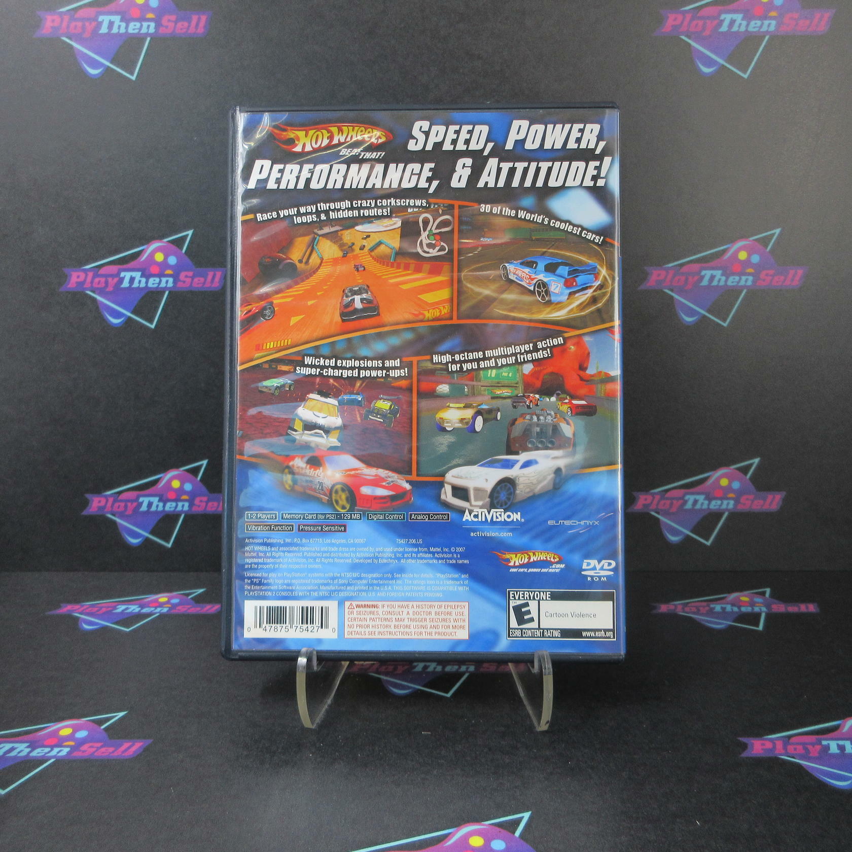 Hot Wheels Beat That PS2 PlayStation 2 Complete - Excellent