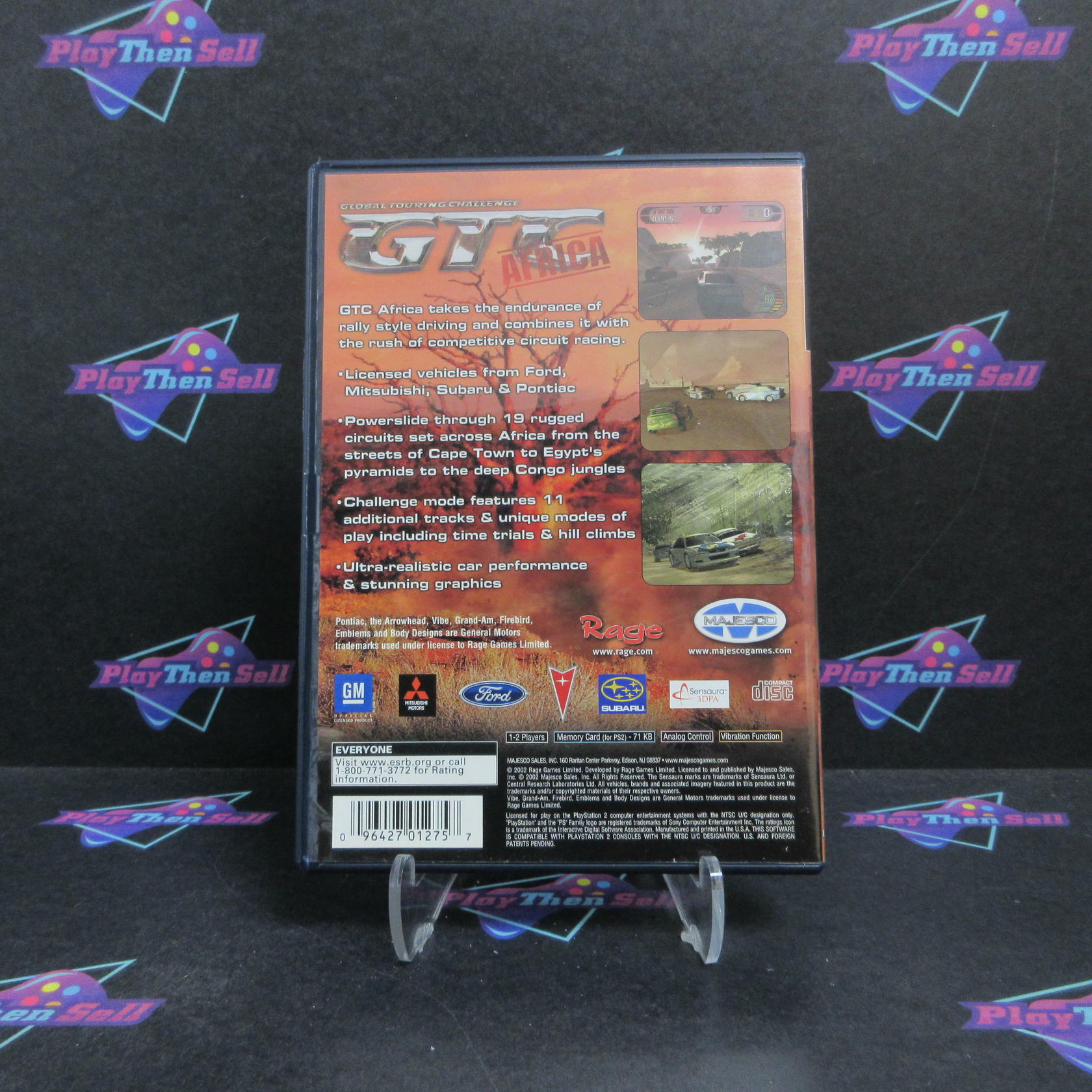 GTC Africa PS2 PlayStation 2 Complete - Excellent