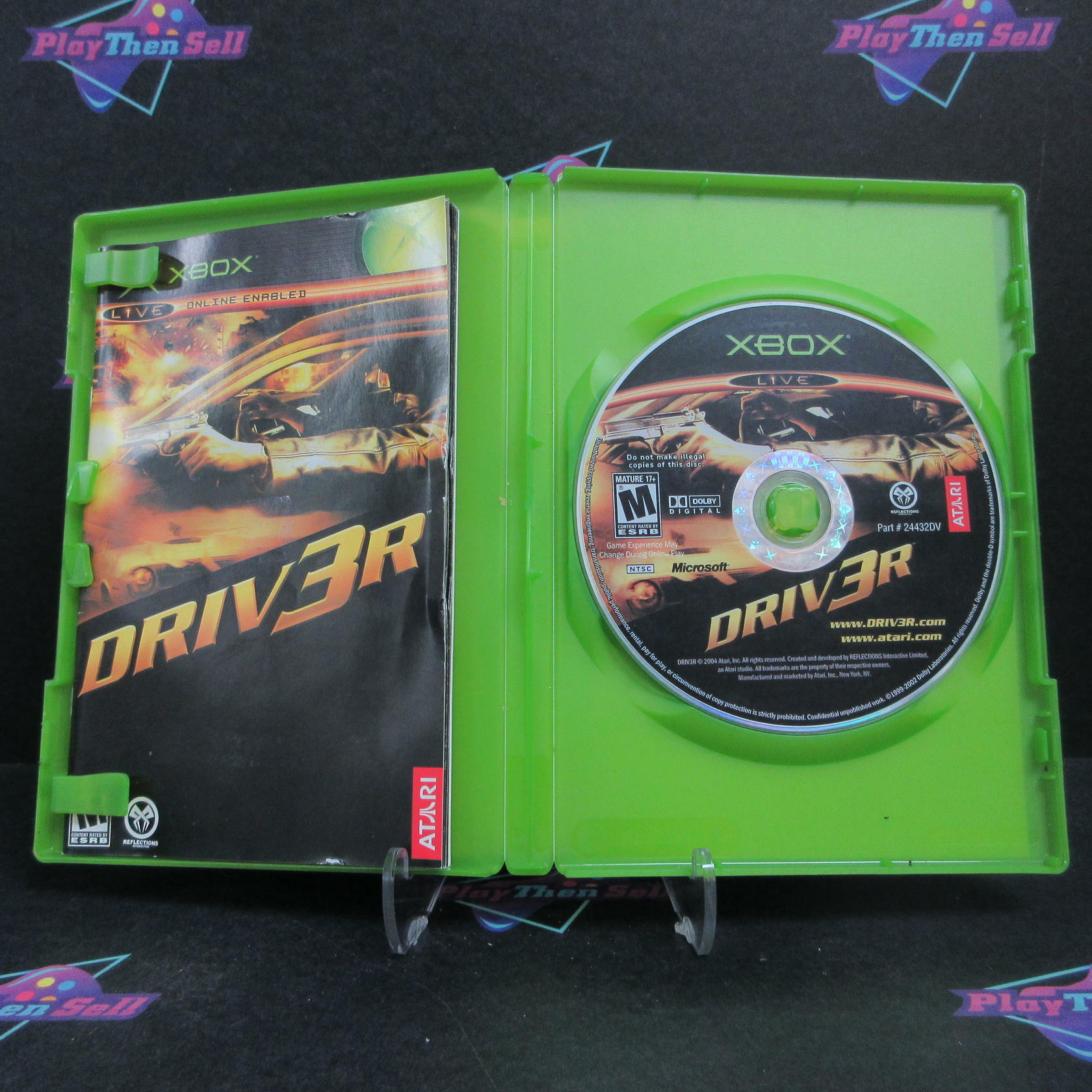 Driv3r / Driver 3 Xbox Complete - Very Good