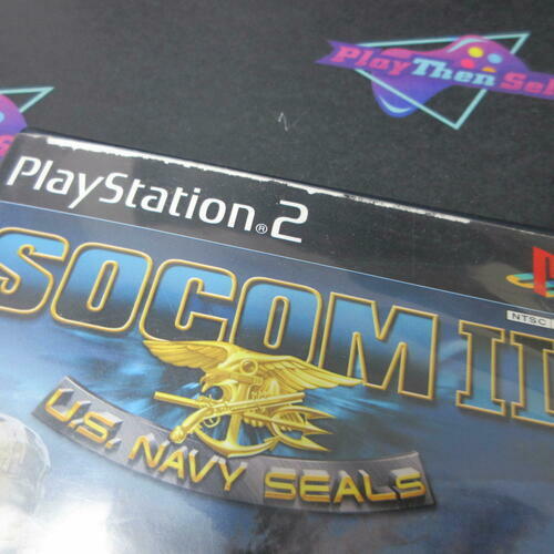 SOCOM II U.S. Navy Seals PS2 PlayStation 2 Complete - Very Good