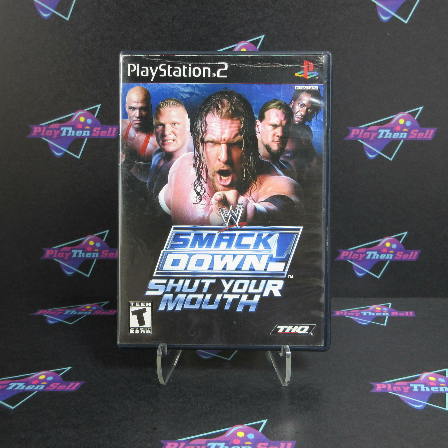 WWE Smackdown! Shut Your Mouth PS2 PlayStation 2 Complete - Very Good
