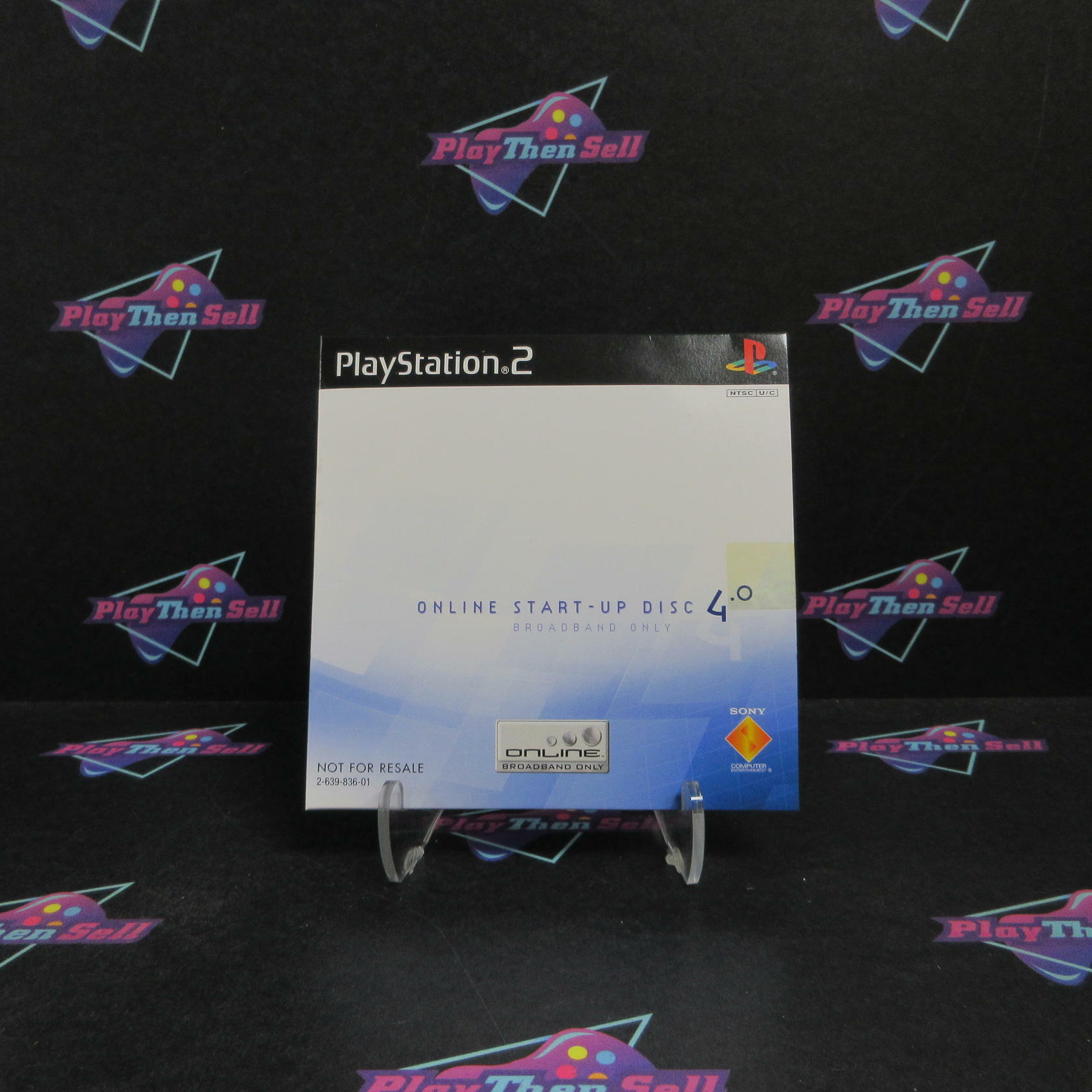 Online Start-up Disc 4.0 PS2 PlayStation 2 Complete - Excellent