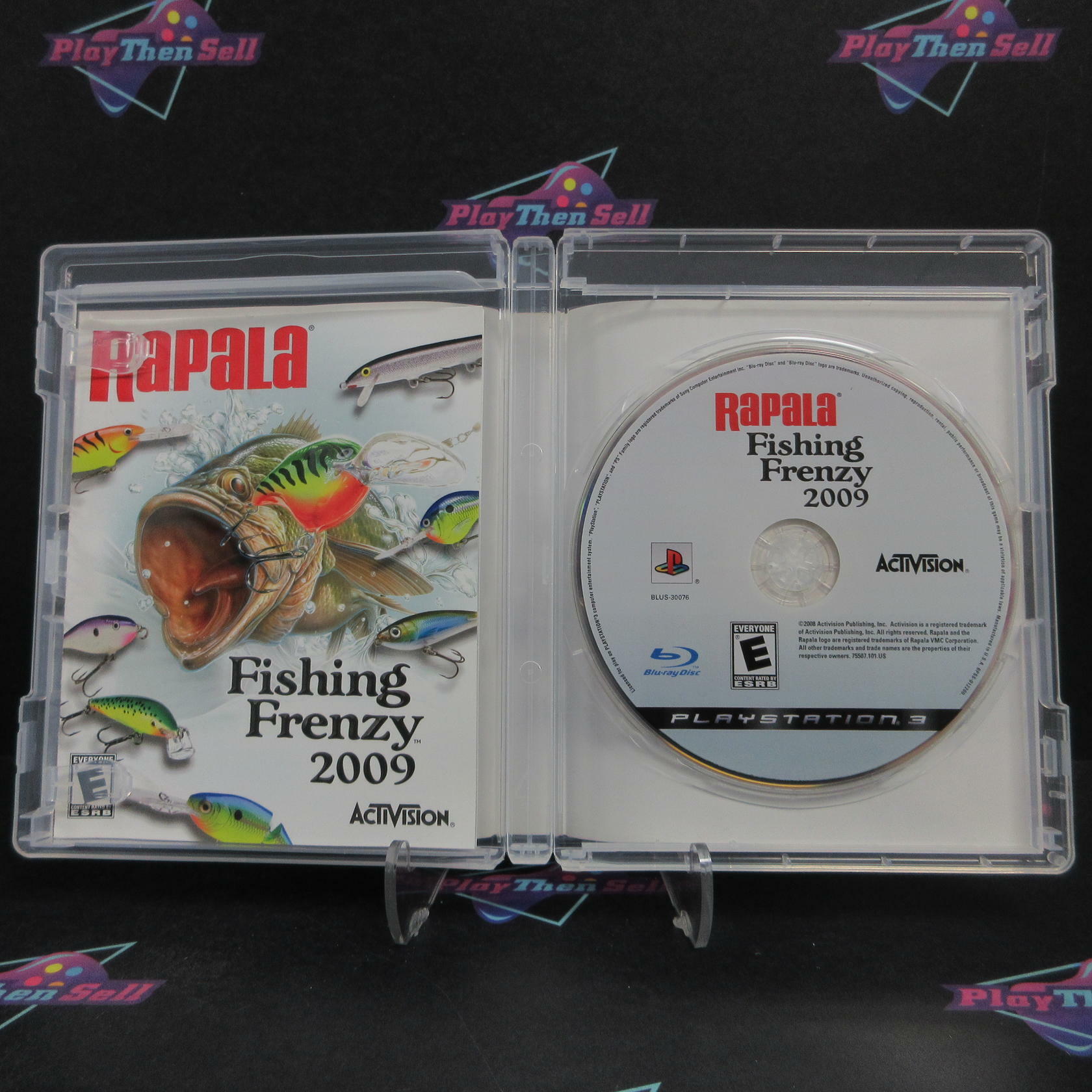 Rapala Fishing Frenzy 2009 PS3 PlayStation 3 Complete - Excellent