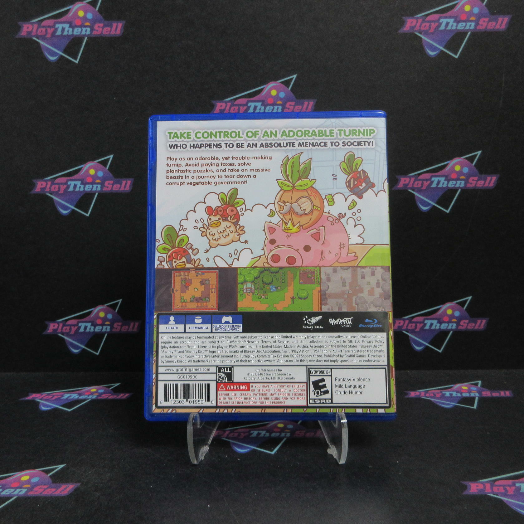 Turnip Boy Commits Tax Evasion PS4 PlayStation 4 Complete - Refurbished