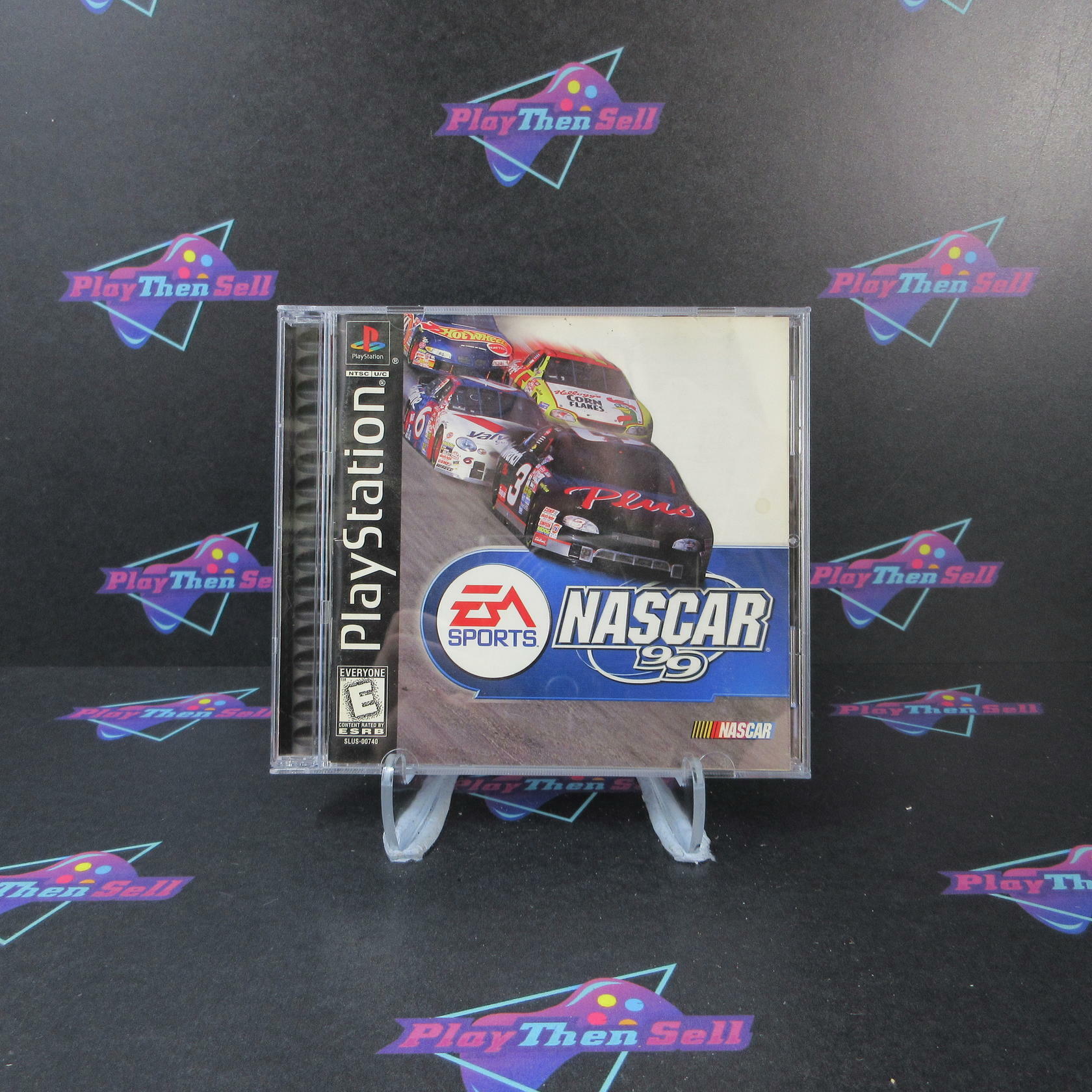 NASCAR 99 PS1 PlayStation 1 + Reg Card Complete - Very Good