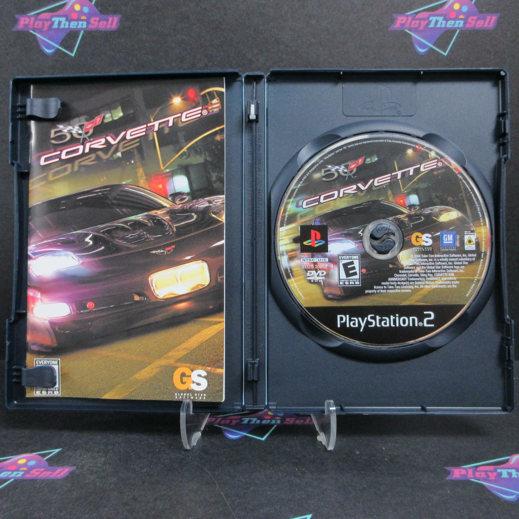 Corvette PS2 PlayStation 2 Complete - Excellent