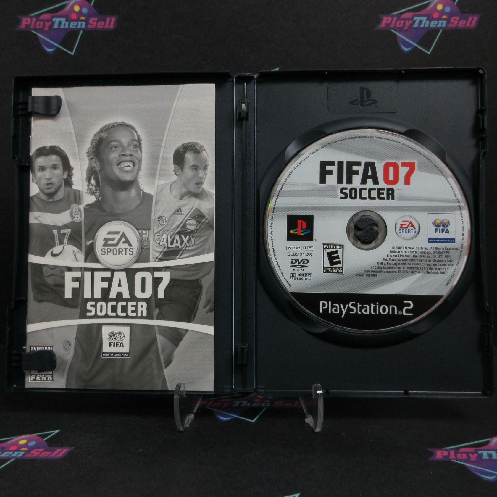 FIFA Soccer 07 PS2 PlayStation 2 Complete - Excellent