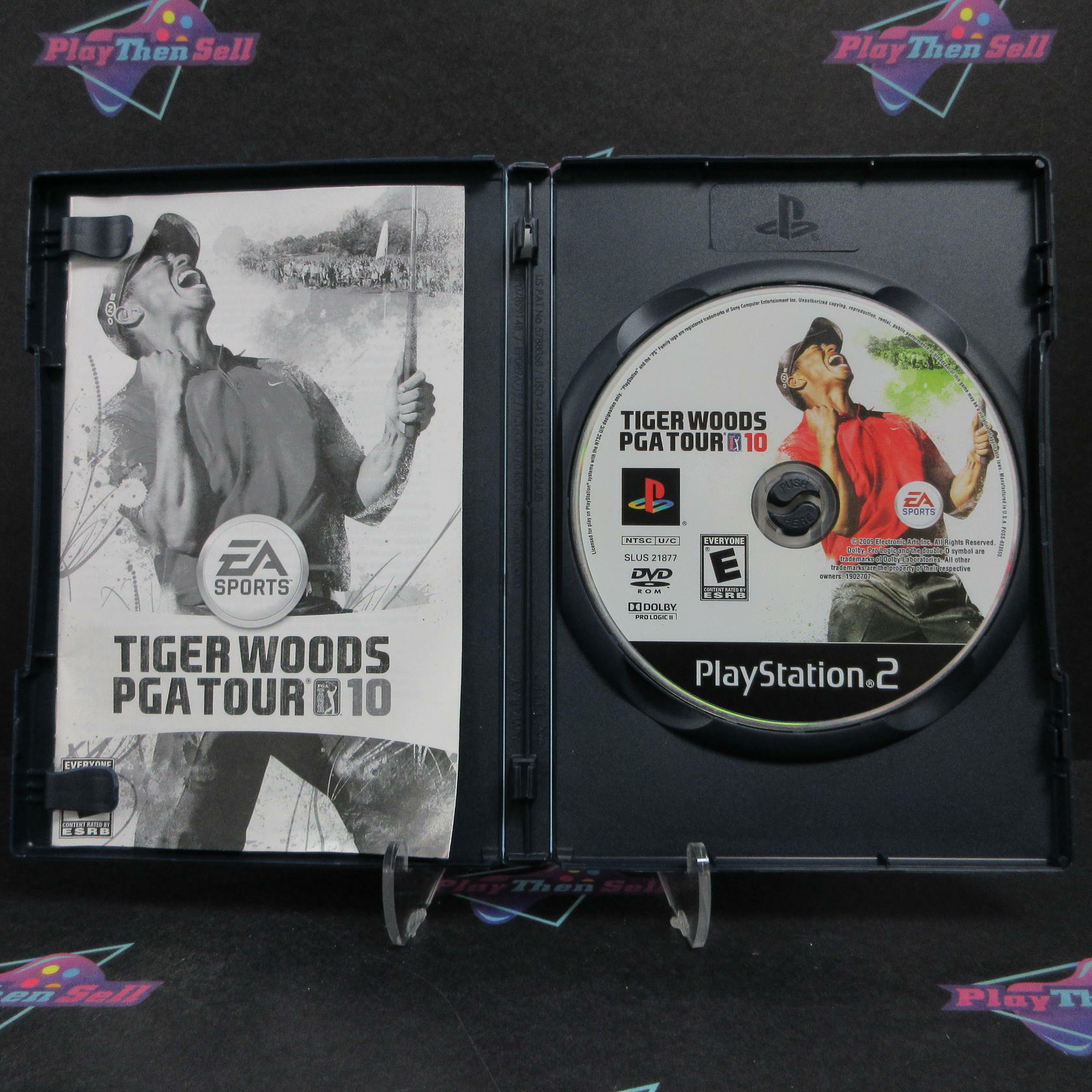 Tiger Woods PGA Tour 10 PS2 PlayStation 2 Complete - Excellent