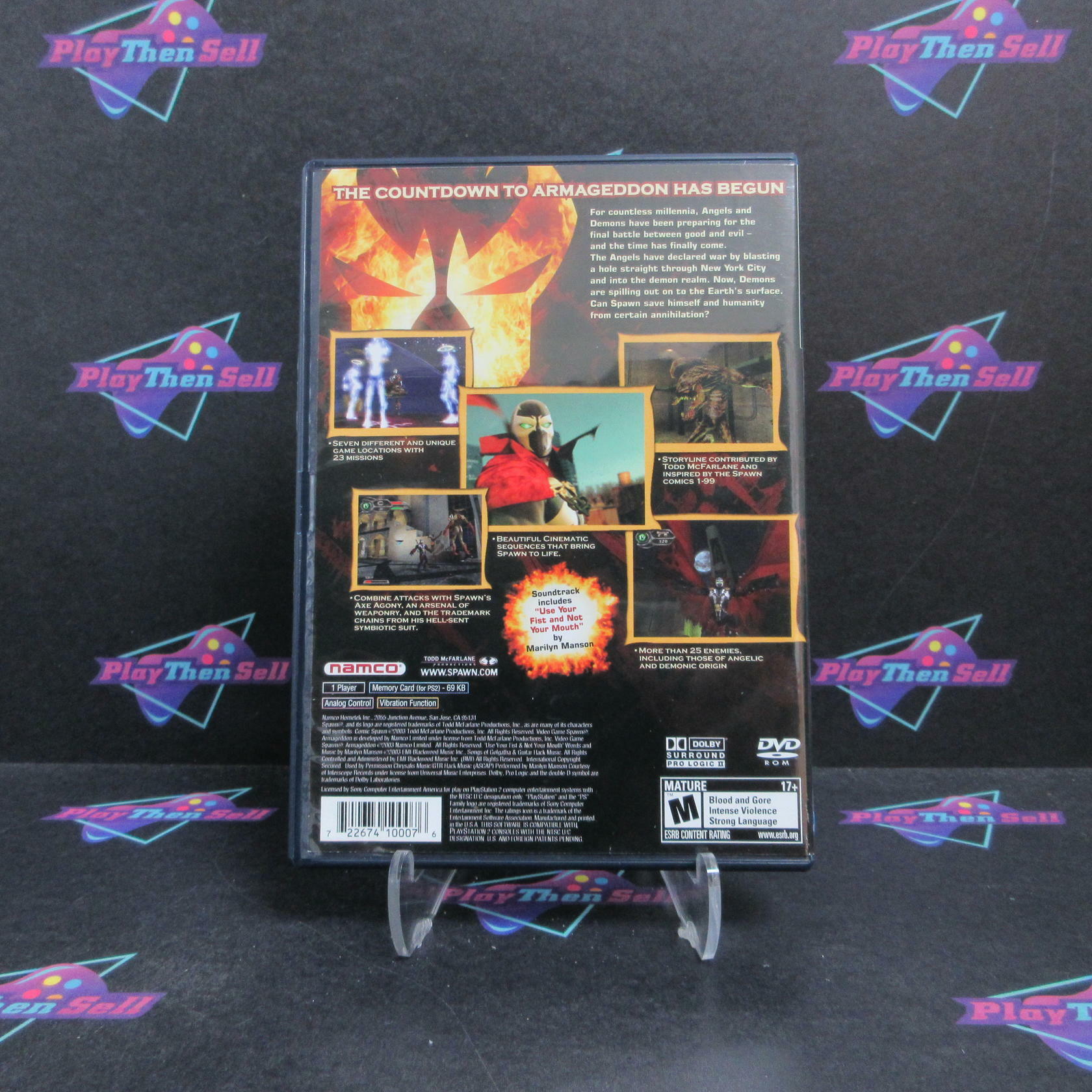 Spawn Armageddon PS2 PlayStation 2 Complete - Excellent