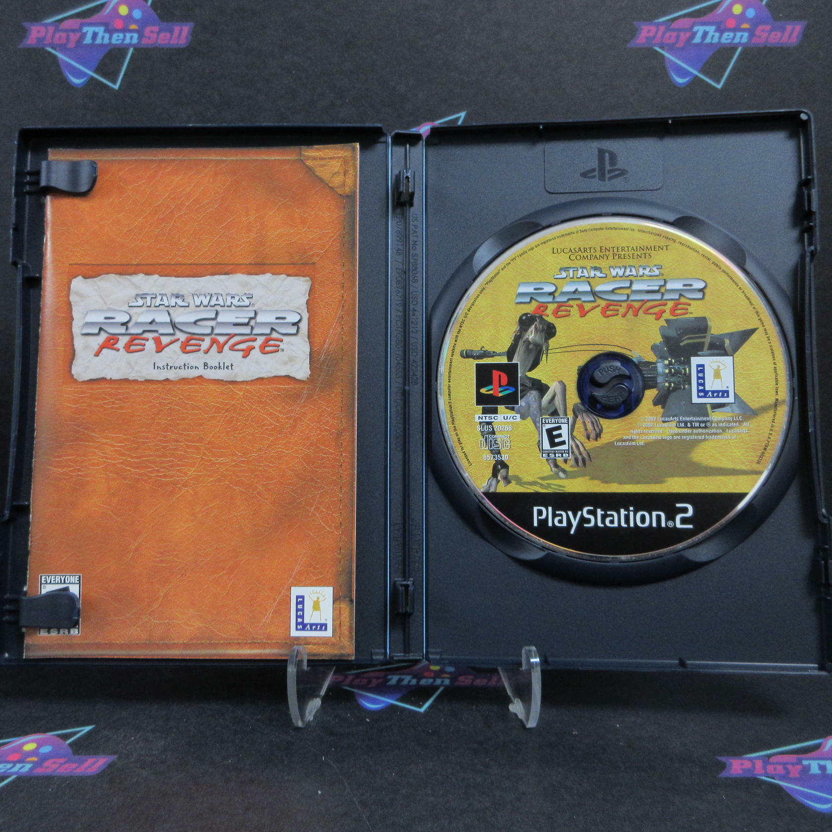 Star Wars Racer Revenge PS2 PlayStation 2 Complete - Excellent