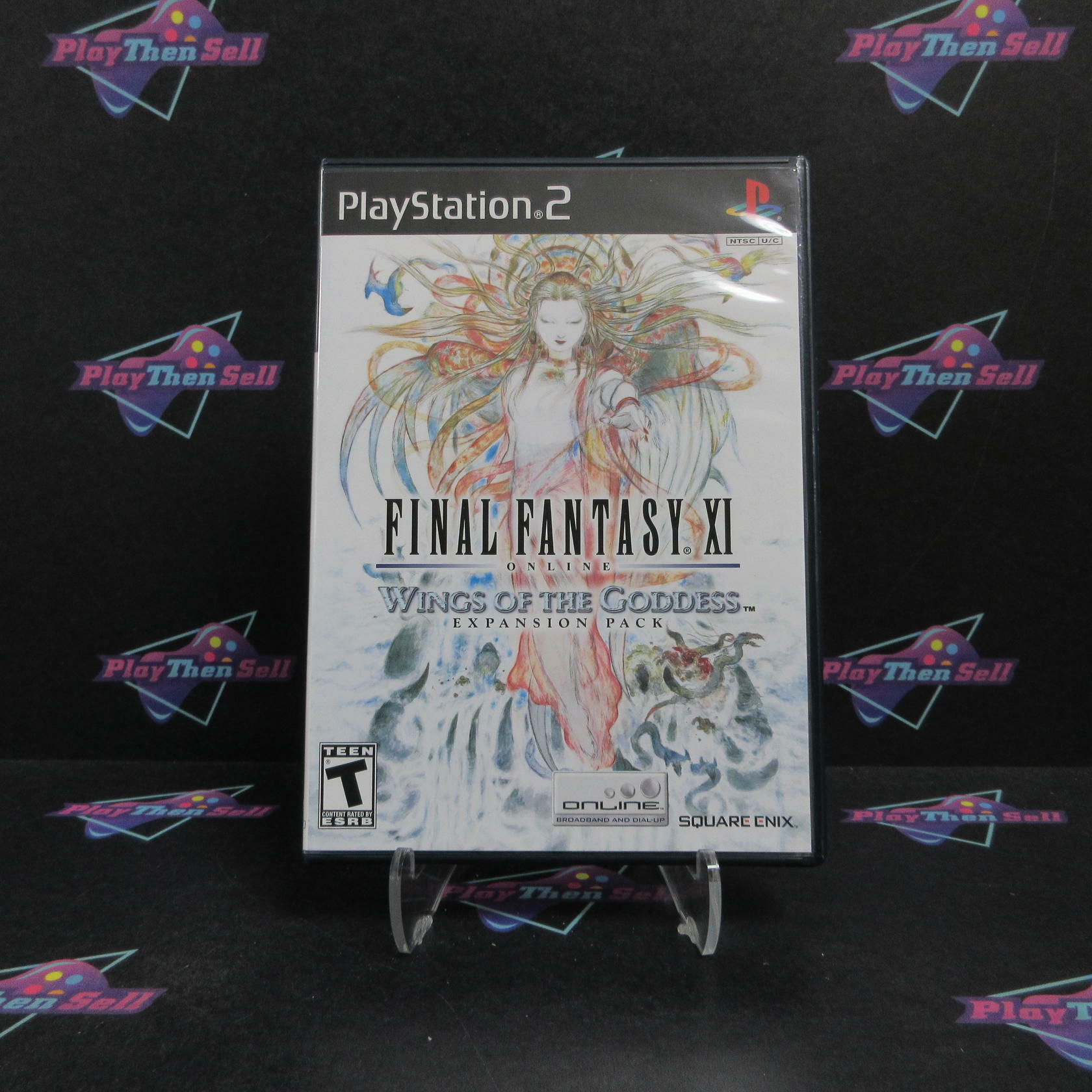Final Fantasy XI Wings of the Goddess PS2 PlayStation 2 + Reg Card - Excellent