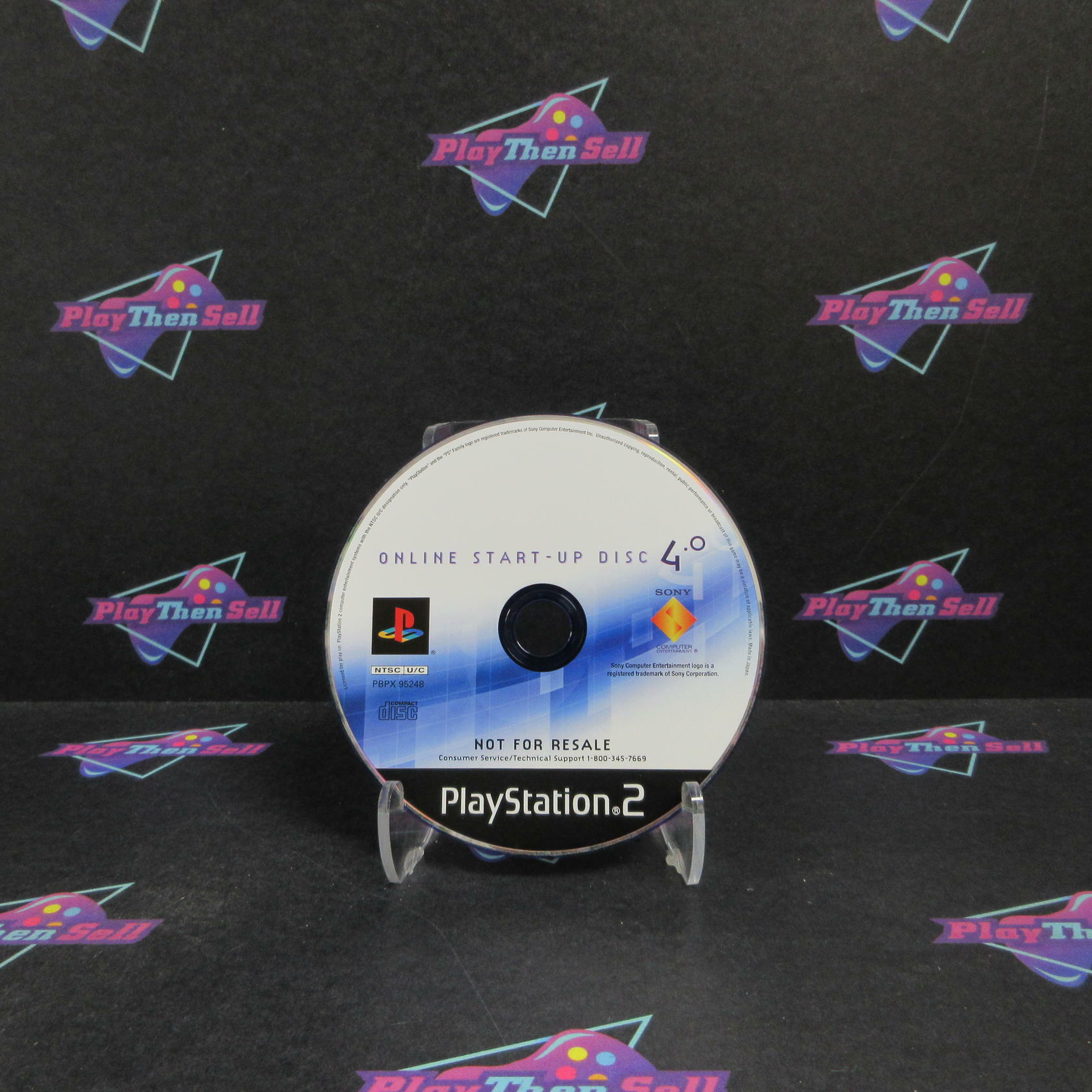Online Start-up Disc 4.0 PS2 PlayStation 2 Complete - Excellent