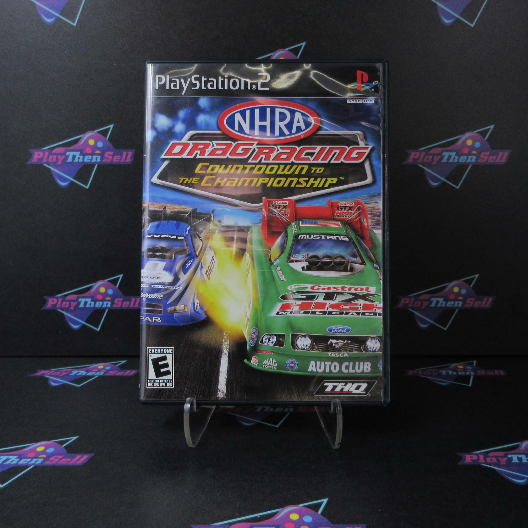 NHRA Countdown to the Championship 2007 PS2 PlayStation 2 Complete - Very Good