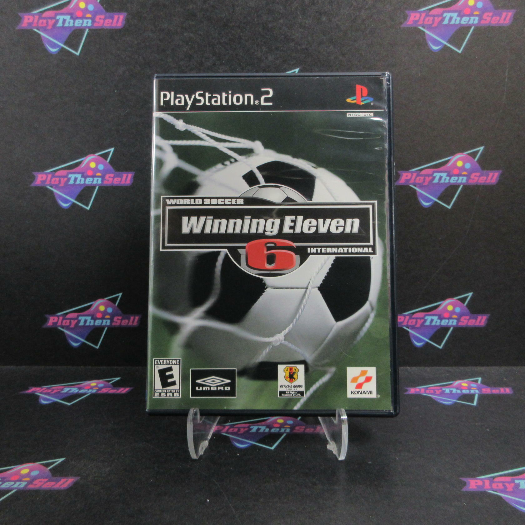 World Soccer Winning Eleven 6 International PS2 PlayStation 2 CIB - Excellent