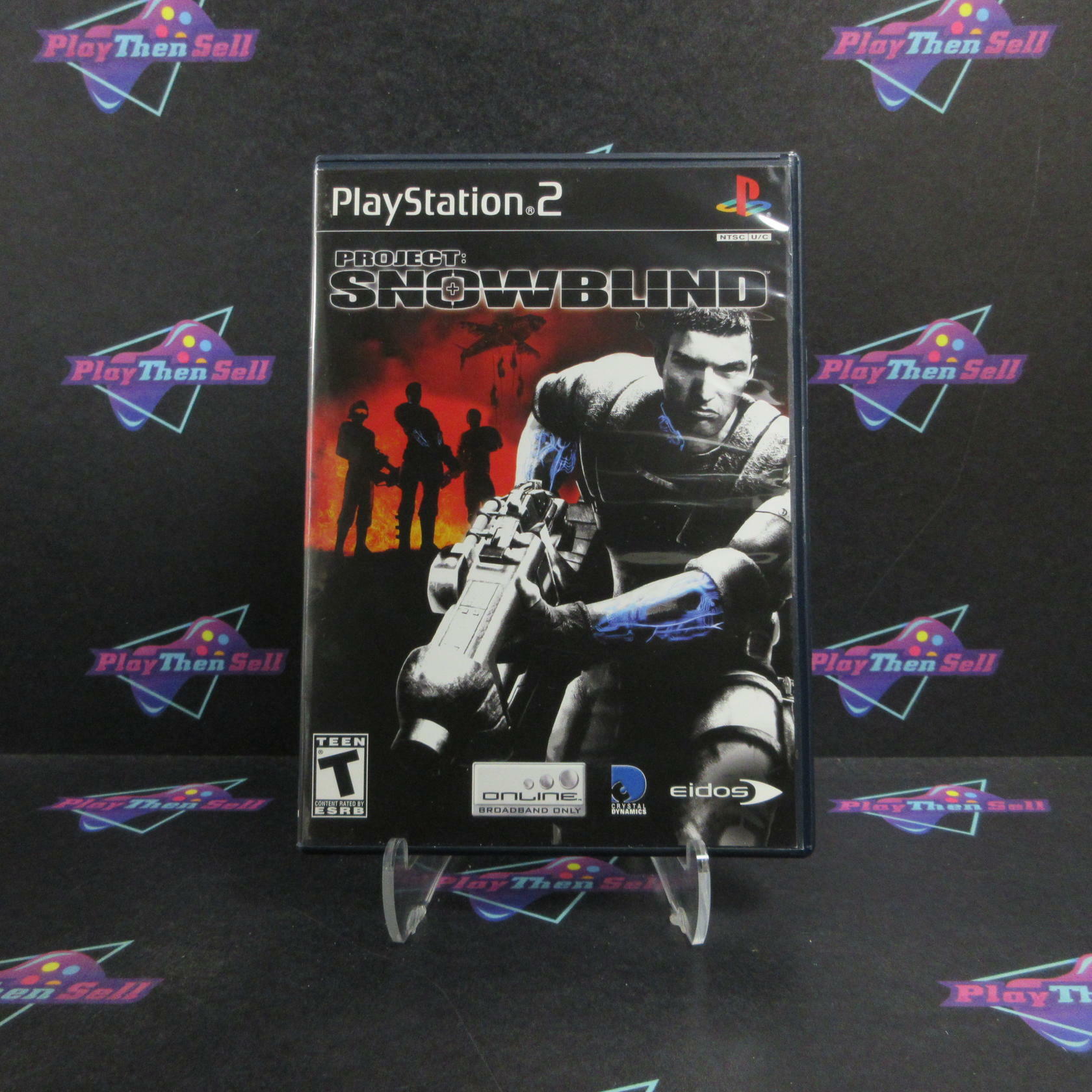 Project Snowblind PS2 PlayStation 2 + Reg Card Complete - Excellent