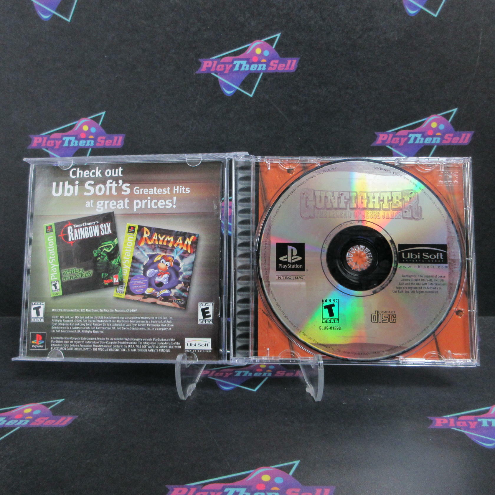 Gun Fighter The Legend of Jesse James PS1 PlayStation 1 Complete - Refurbished