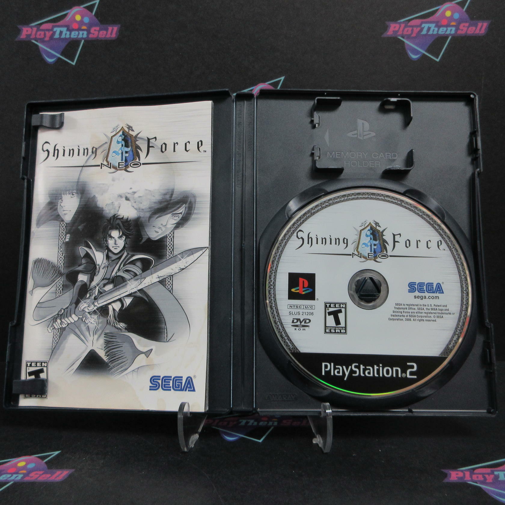 Shining Force Neo PS2 PlayStation 2 Complete - Very Good