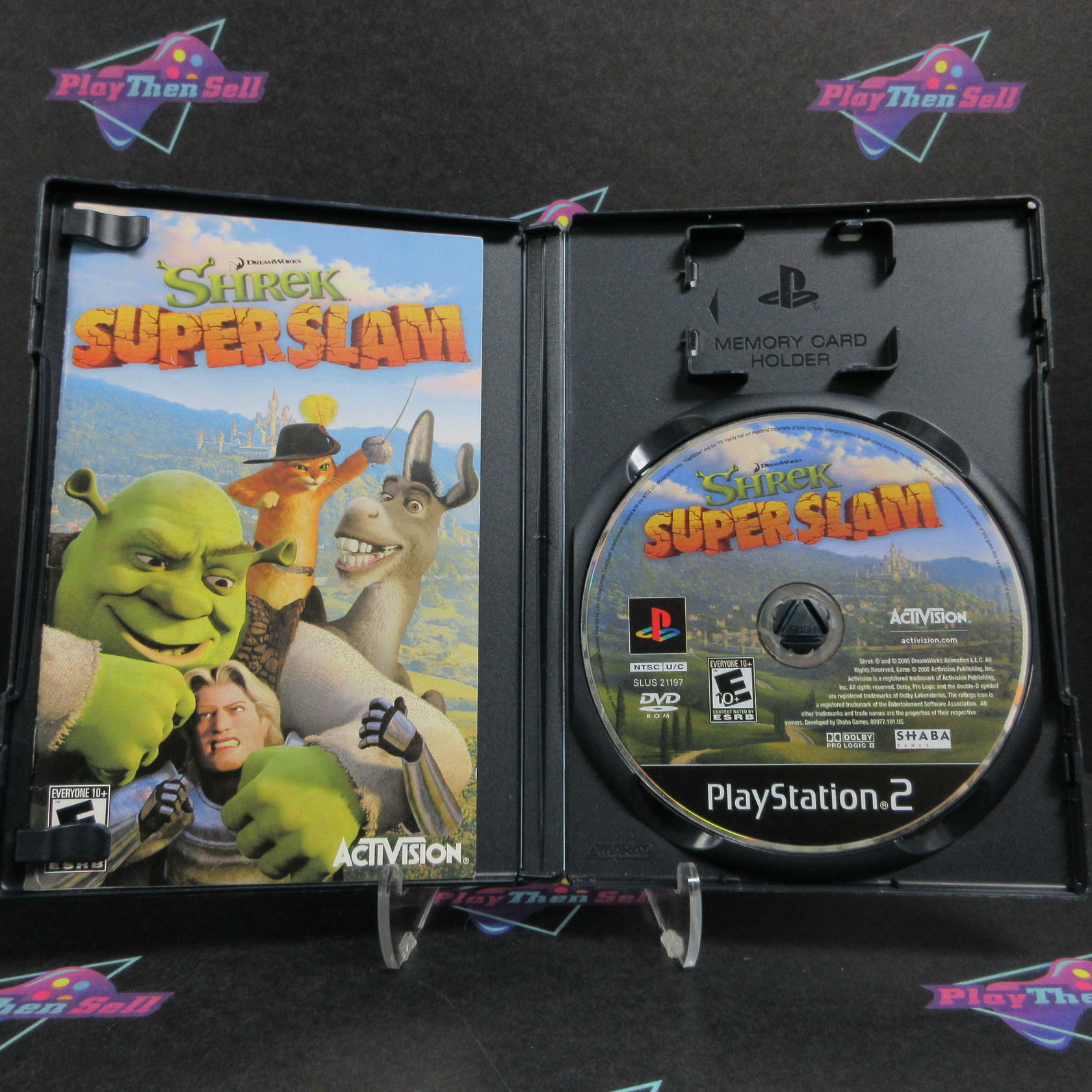 Shrek SuperSlam PS2 PlayStation 2 Complete - Very Good