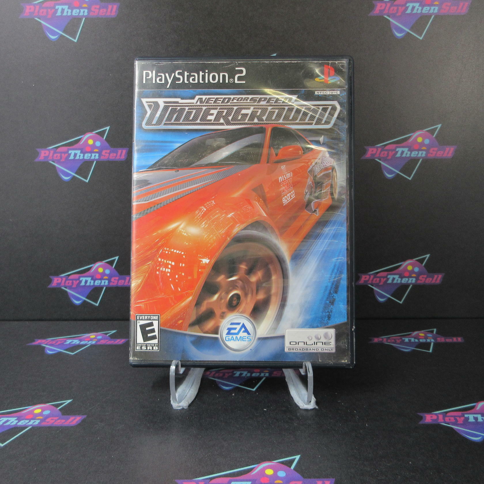 Need for Speed Underground PS2 PlayStation 2 Complete - Very Good