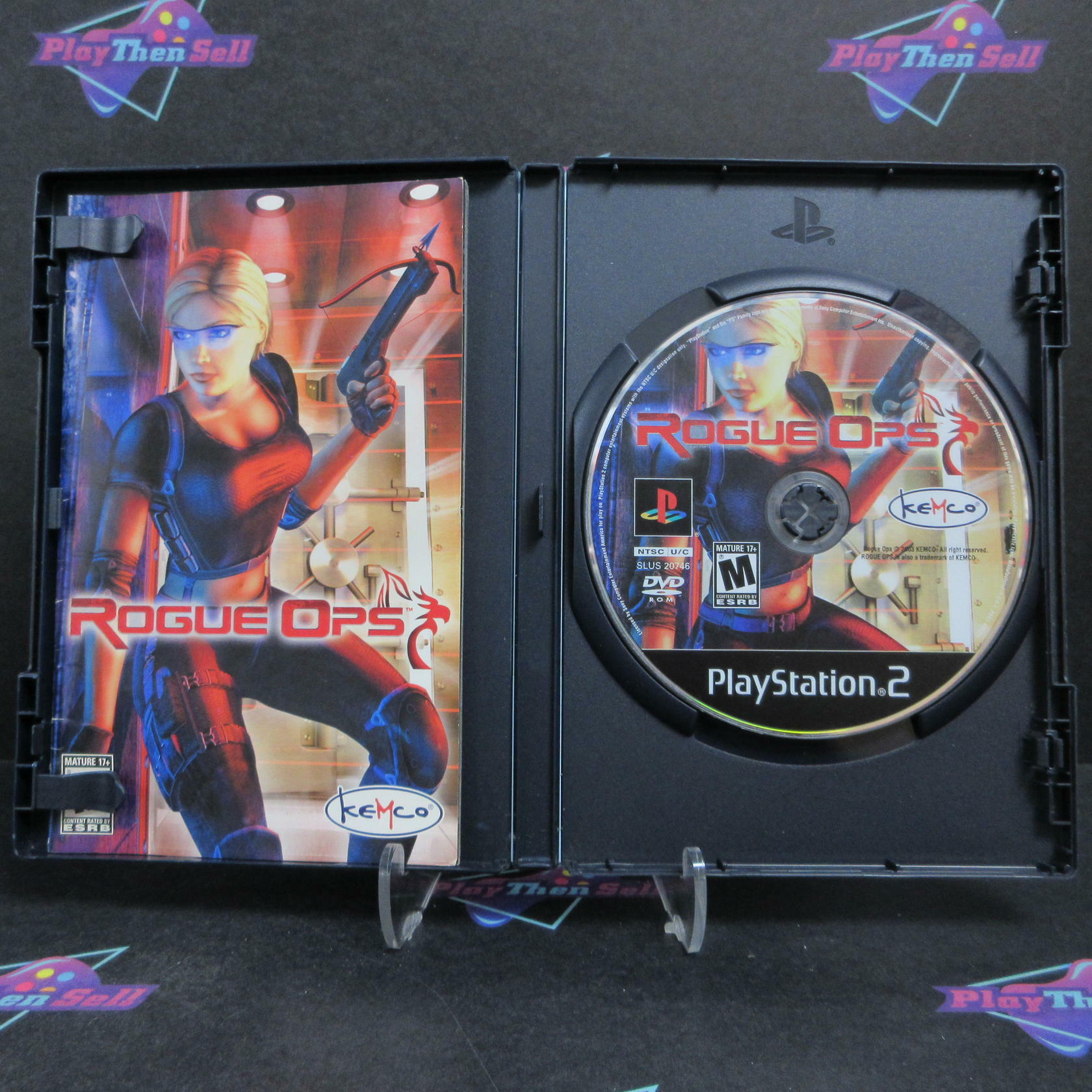 Rogue Ops PS2 PlayStation 2 Complete - Very Good