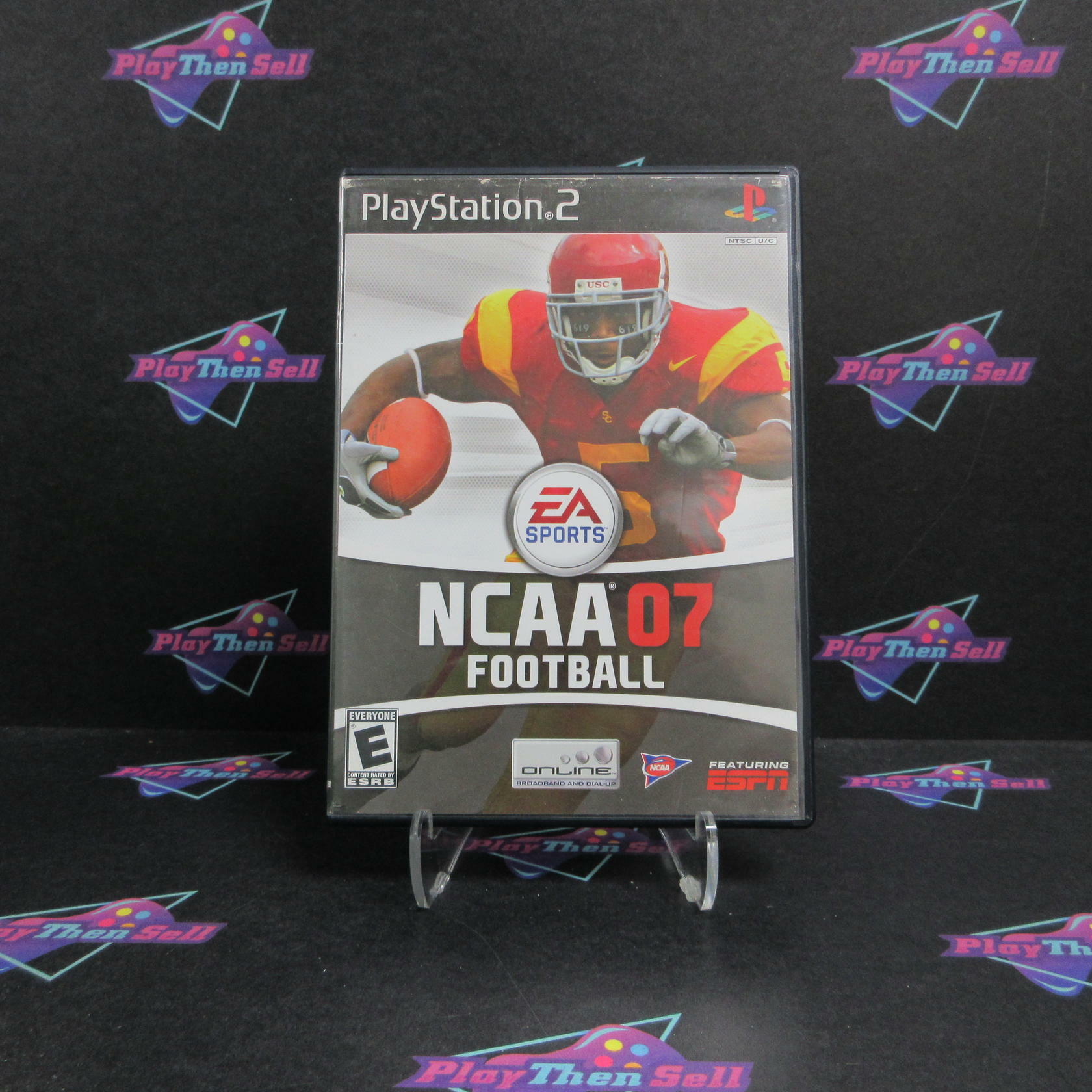 NCAA Football 07 PS2 PlayStation 2 Complete - Very Good