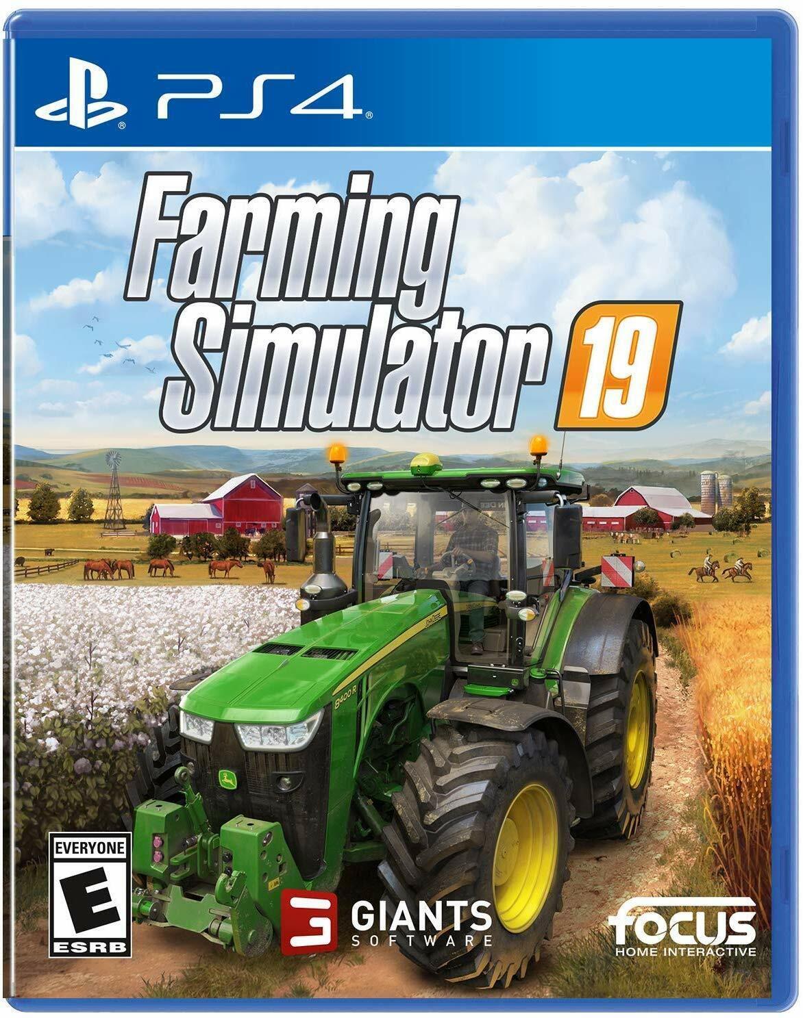 Farming Simulator 19 PS4 PlayStation 4 Complete - Very Good