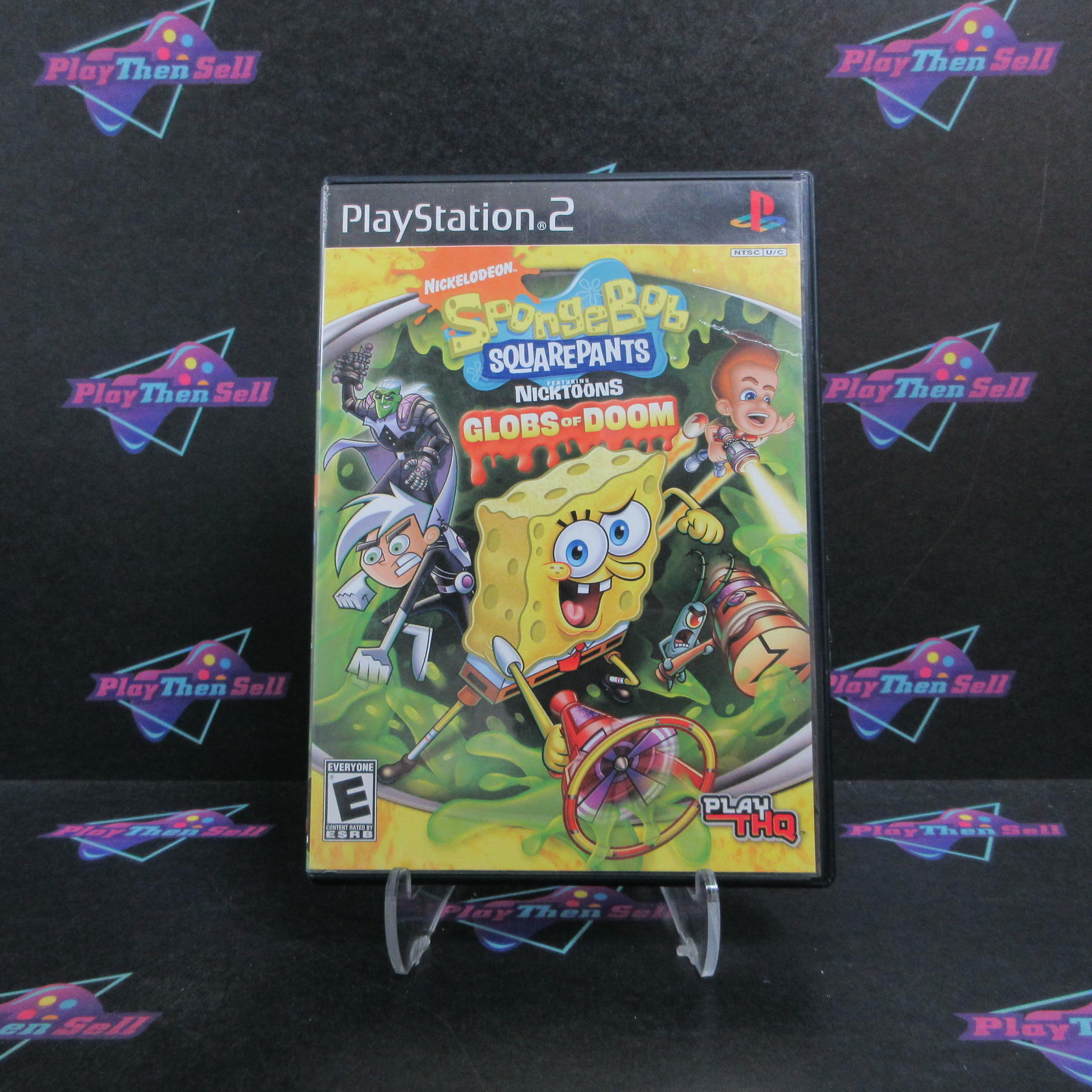 SpongeBob SquarePants Globs of Doom PS2 PlayStation 2 Complete - Very Good