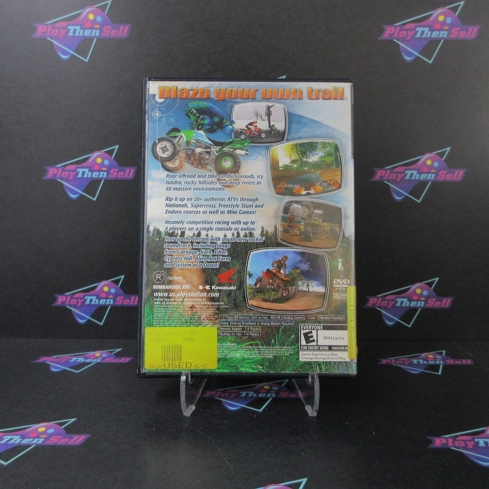 ATV Offroad Fury 2 PS2 PlayStation 2 + Reg Card Complete - Very Good