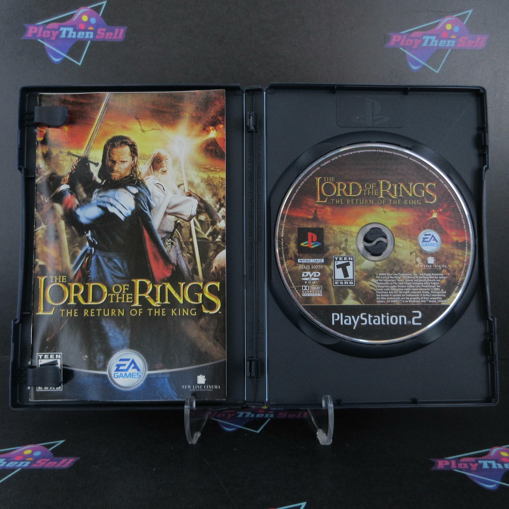 Lord of the Rings Return of the King PS2 PlayStation 2 Complete - Very Good