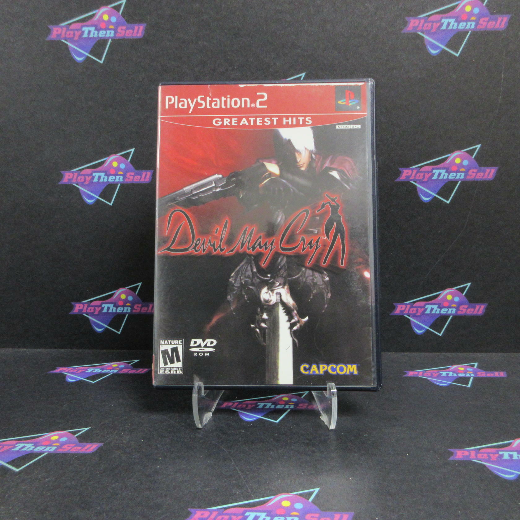 Devil May Cry PS2 PlayStation 2 GH Complete - Very Good