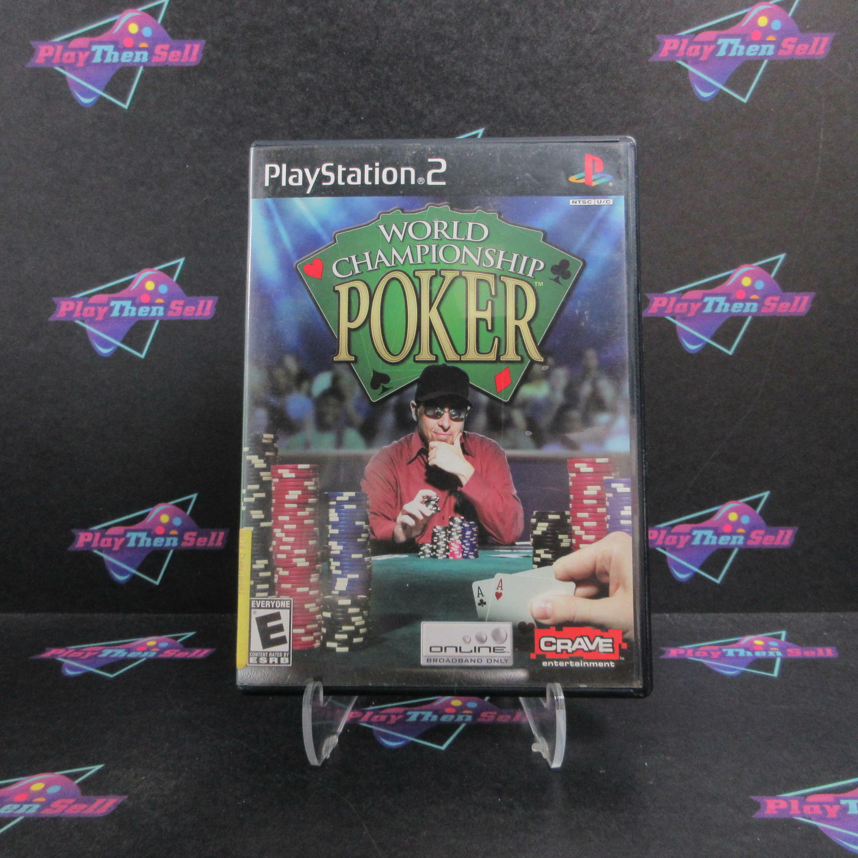 World Championship Poker PS2 PlayStation 2 + DVD Complete - Very Good