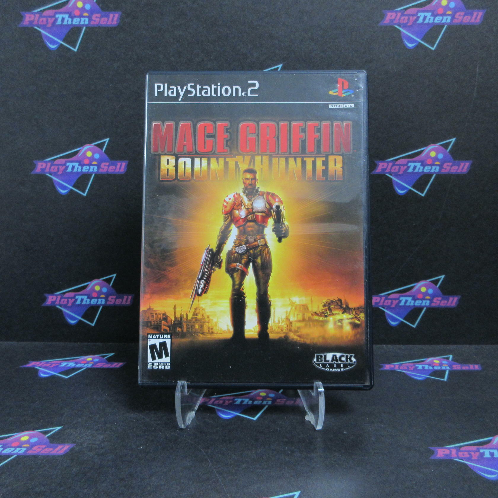 Mace Griffin Bounty Hunter PS2 PlayStation 2 + Reg Card Complete - Very Good