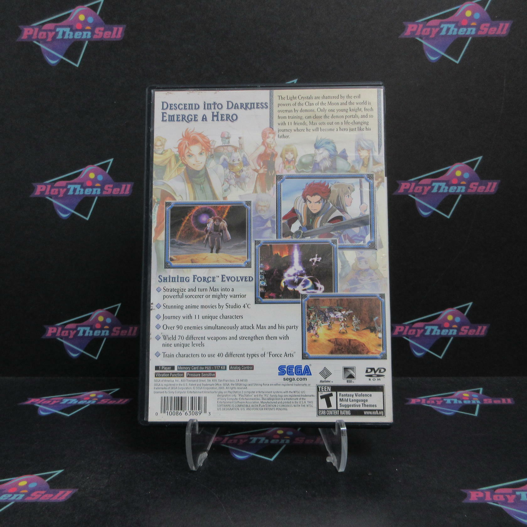 Shining Force Neo PS2 PlayStation 2 Complete - Very Good